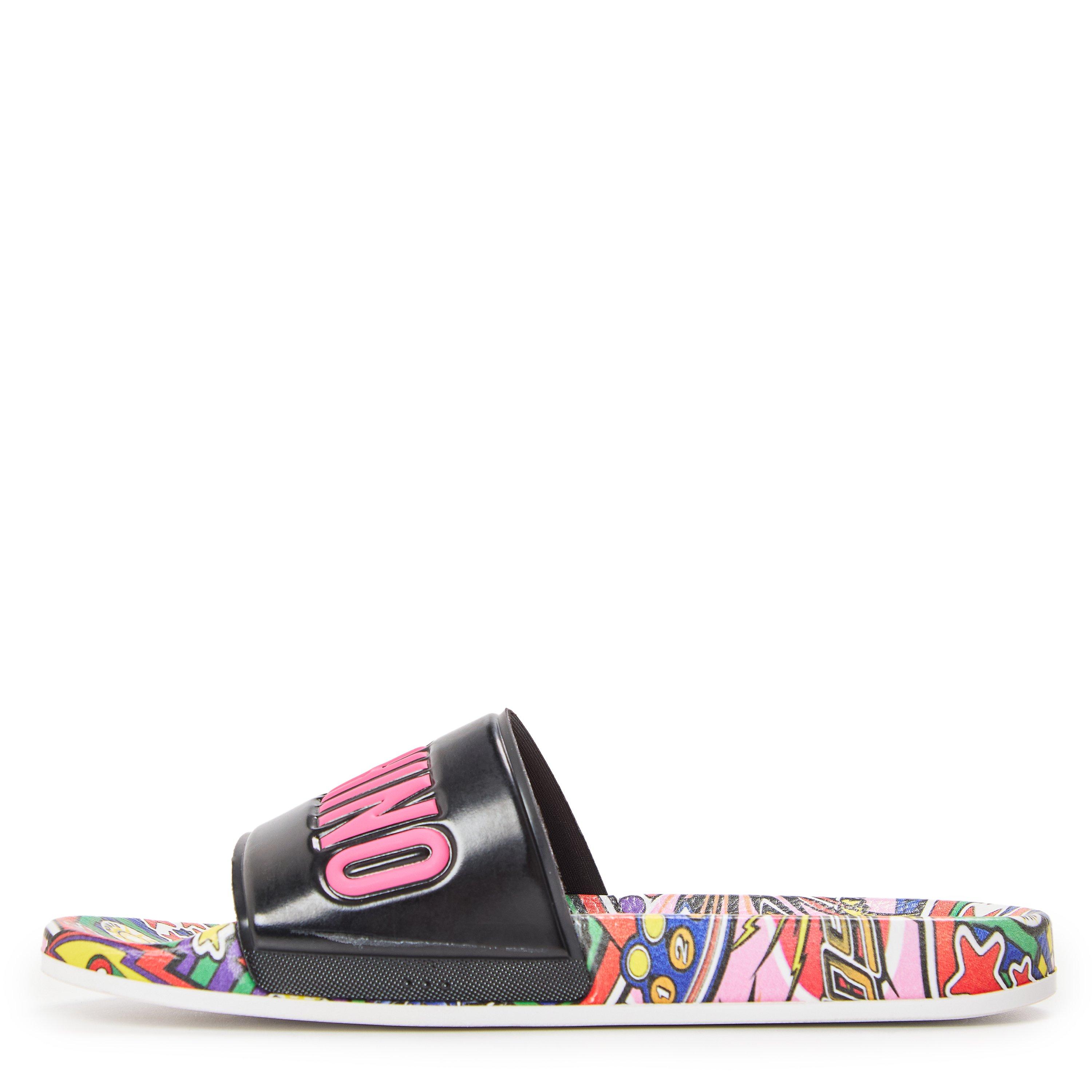 Black - Moschino - Moschino Slide Slprs Ld99 - 2