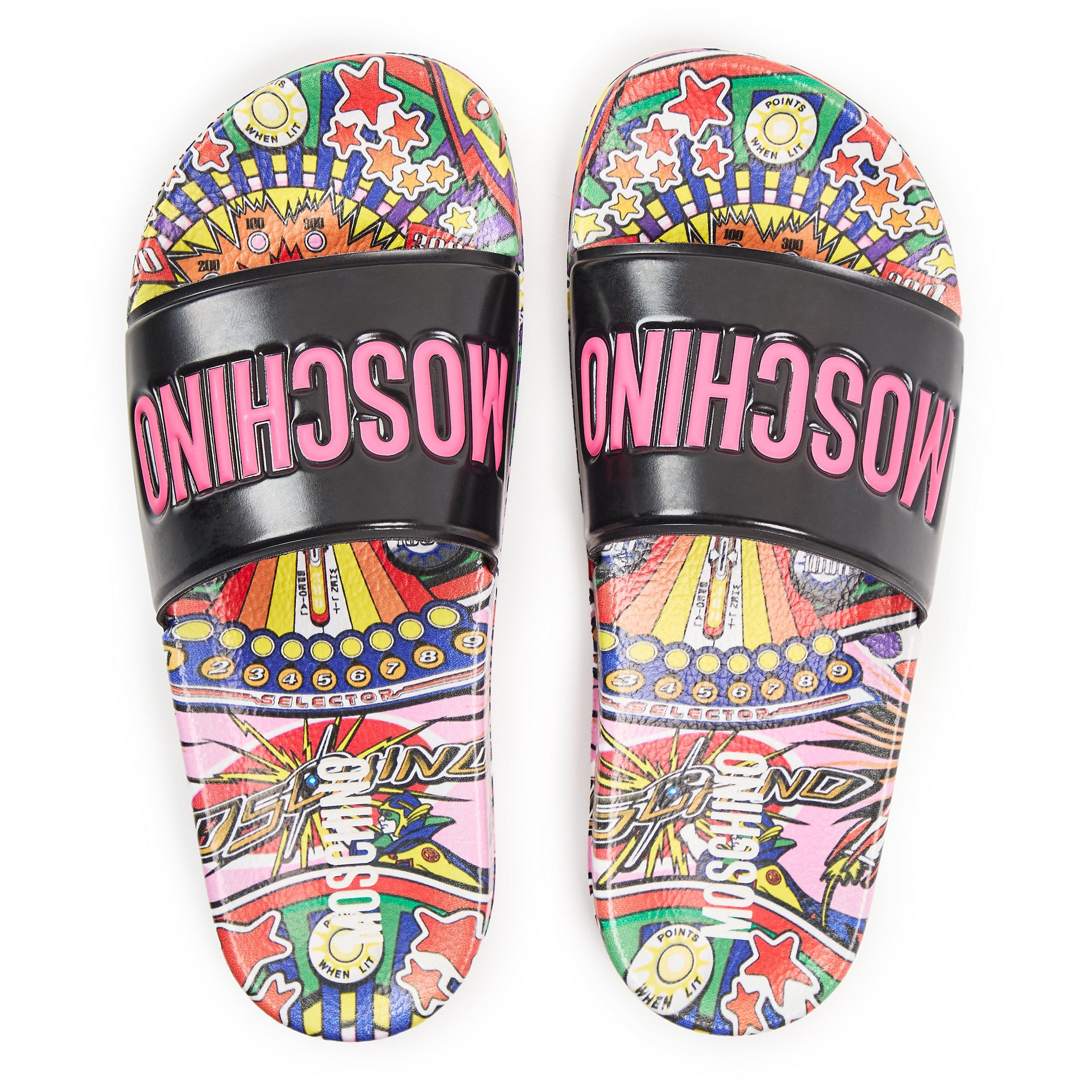 Black - Moschino - Moschino Slide Slprs Ld99 - 4