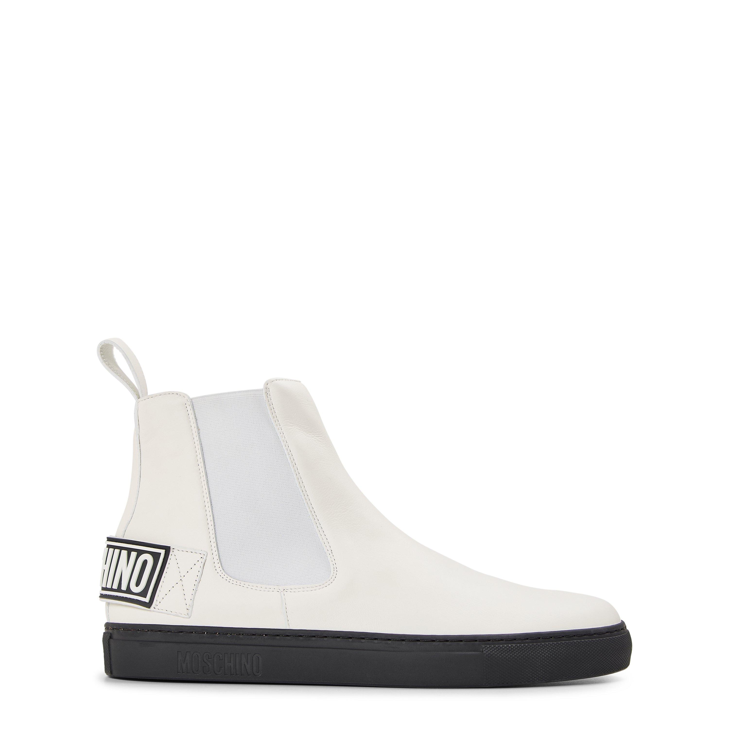 Moschino Men's Flat Ankle Boots - Purple - Size 9 (43)