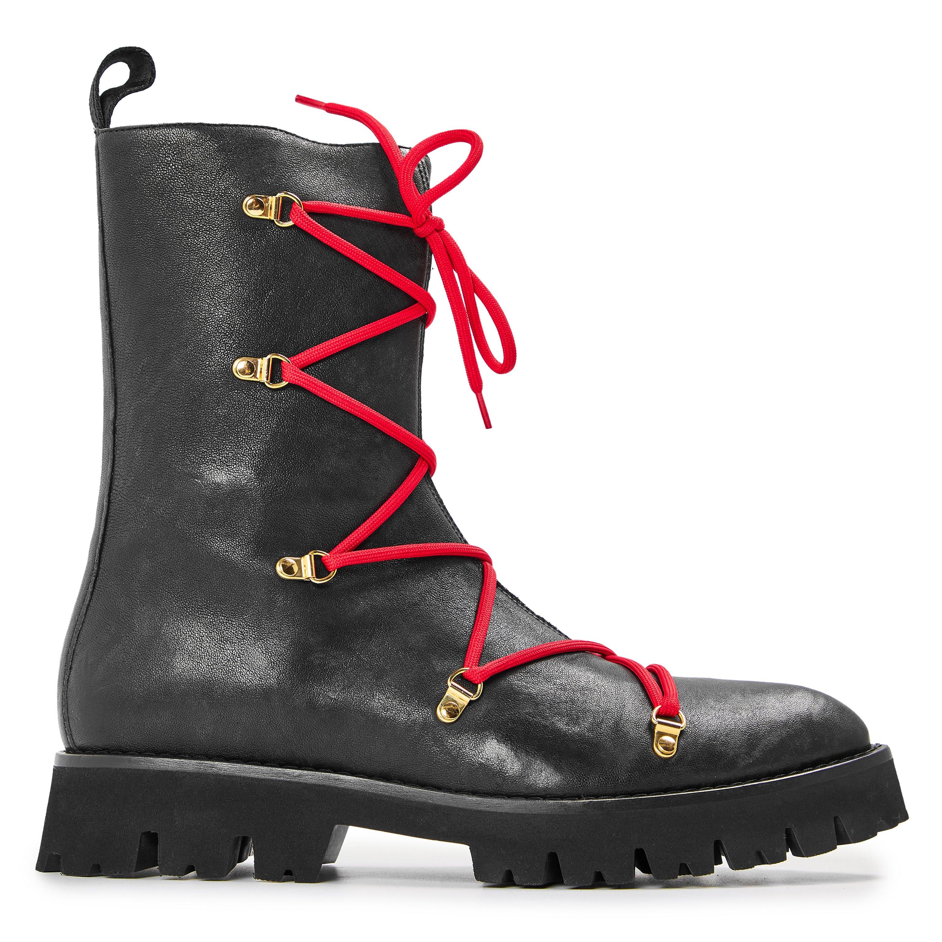Moschino Men's Biker Boots - Black - Size 6 (40)