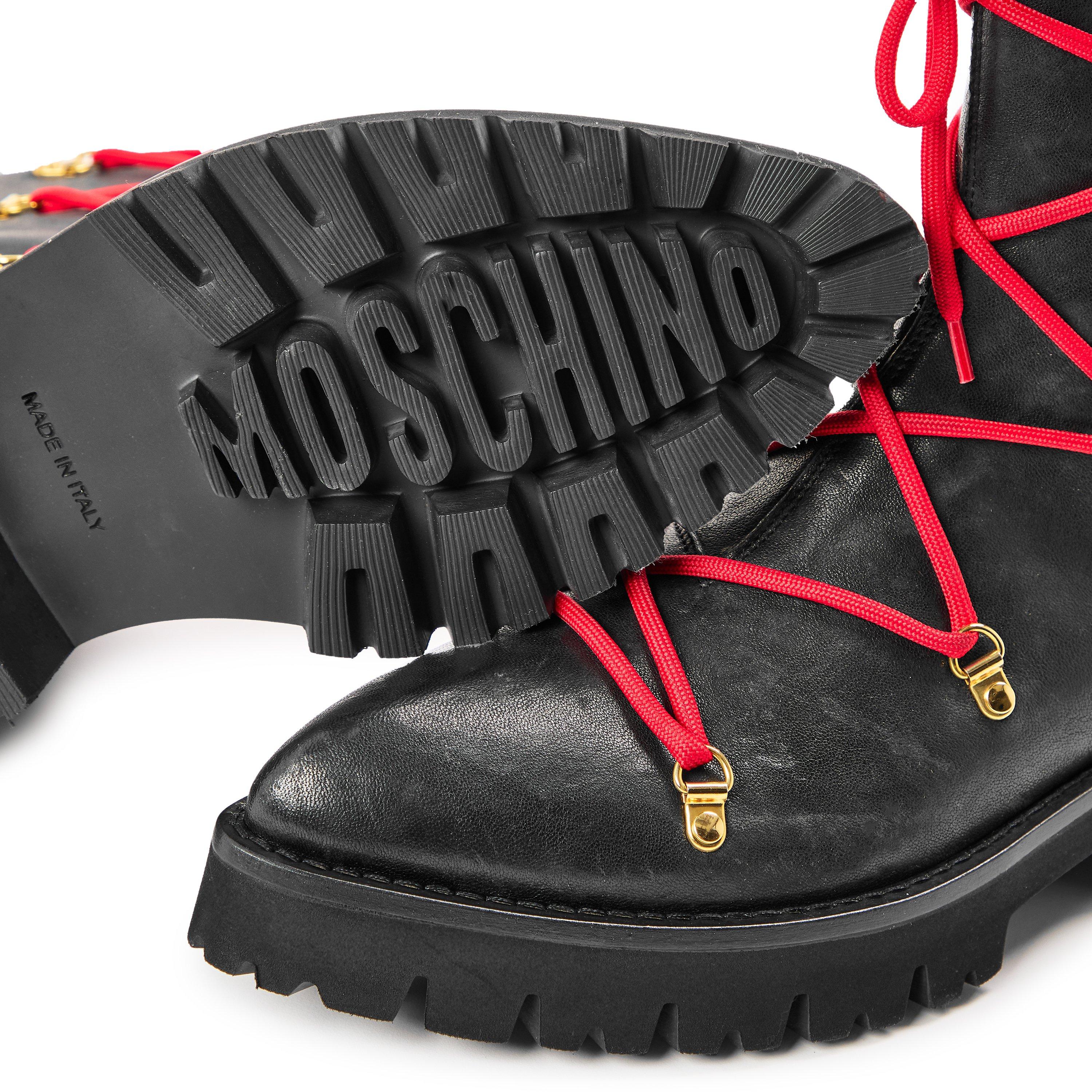 Black - Moschino - Moschino Pntd Toe Bt Sn99 - 3