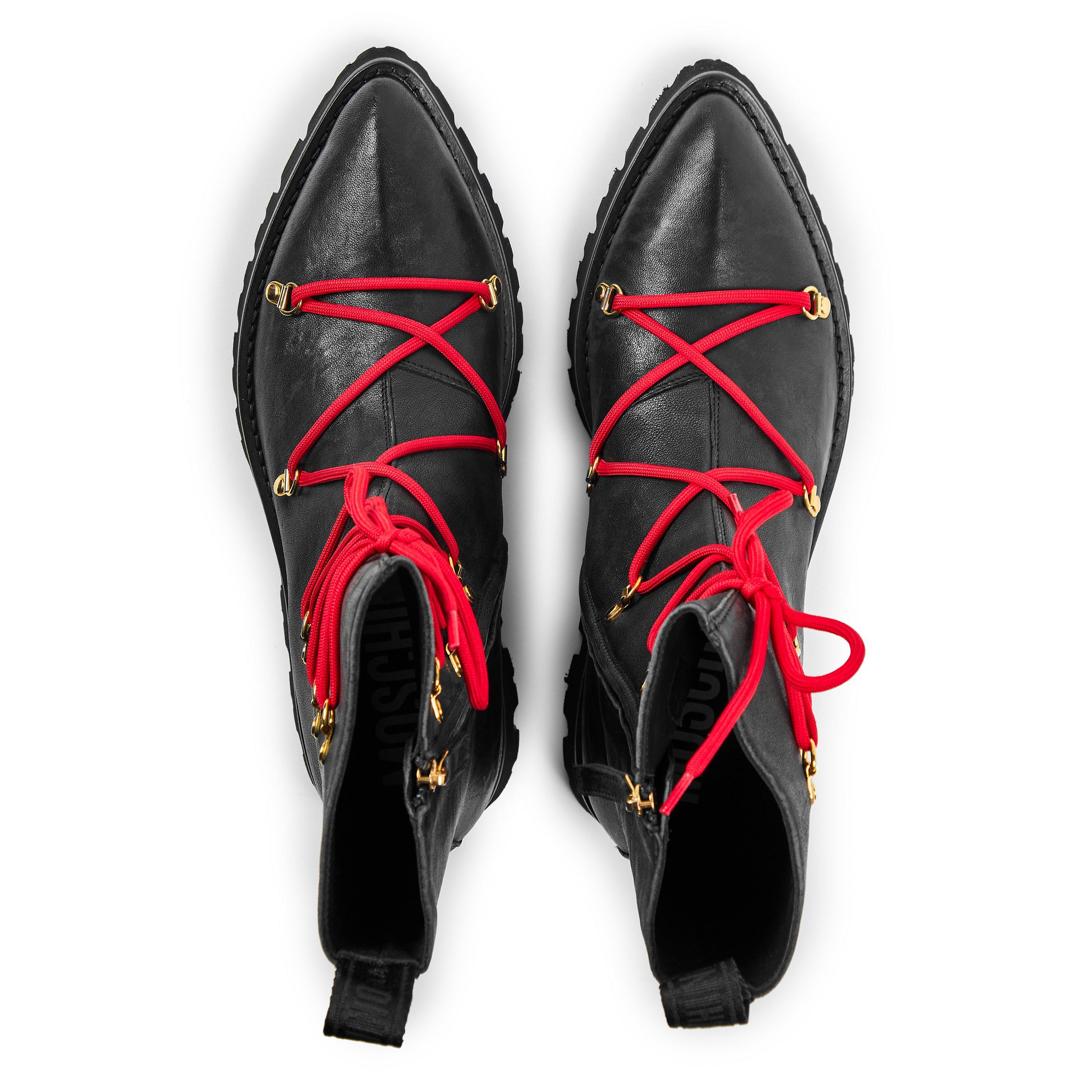 Black - Moschino - Moschino Pntd Toe Bt Sn99 - 4