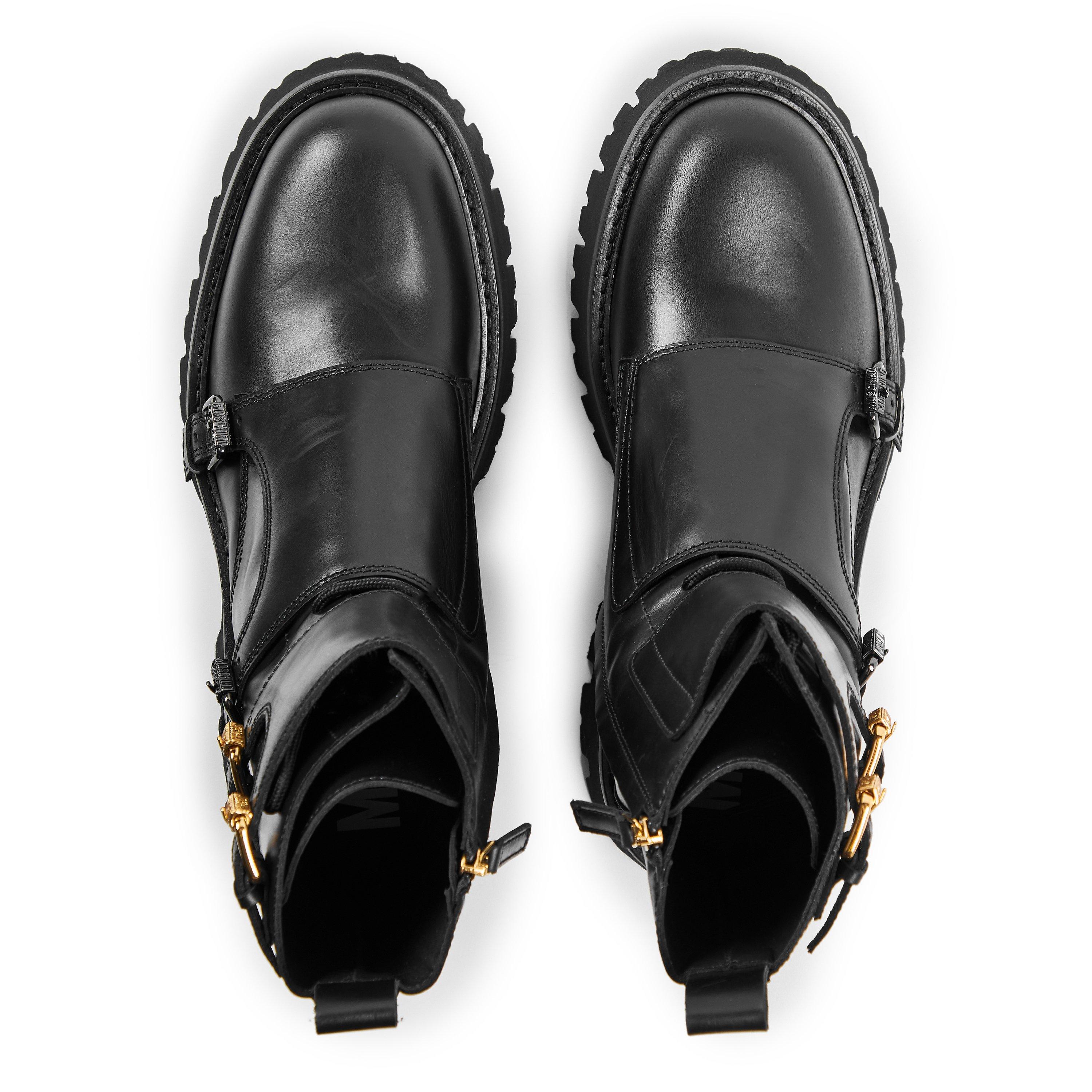 Black - Moschino - Moschino Buckle Bt Sn99 - 4