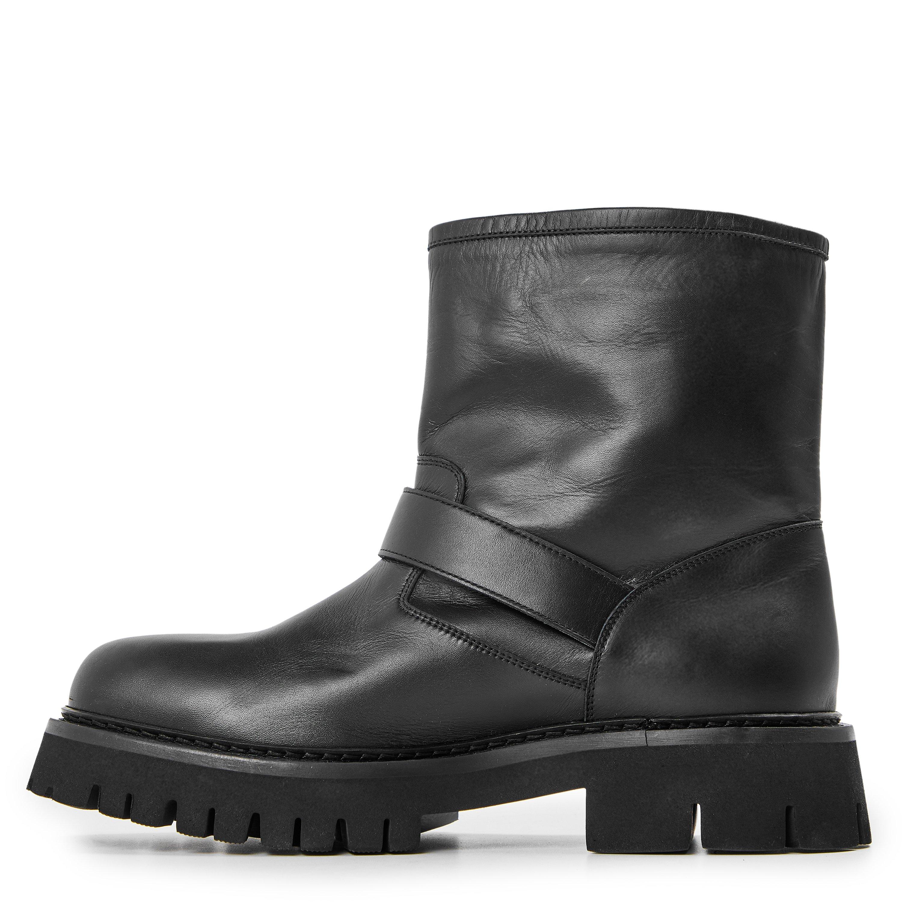 Black - Moschino - Men's Biker Boots - 2