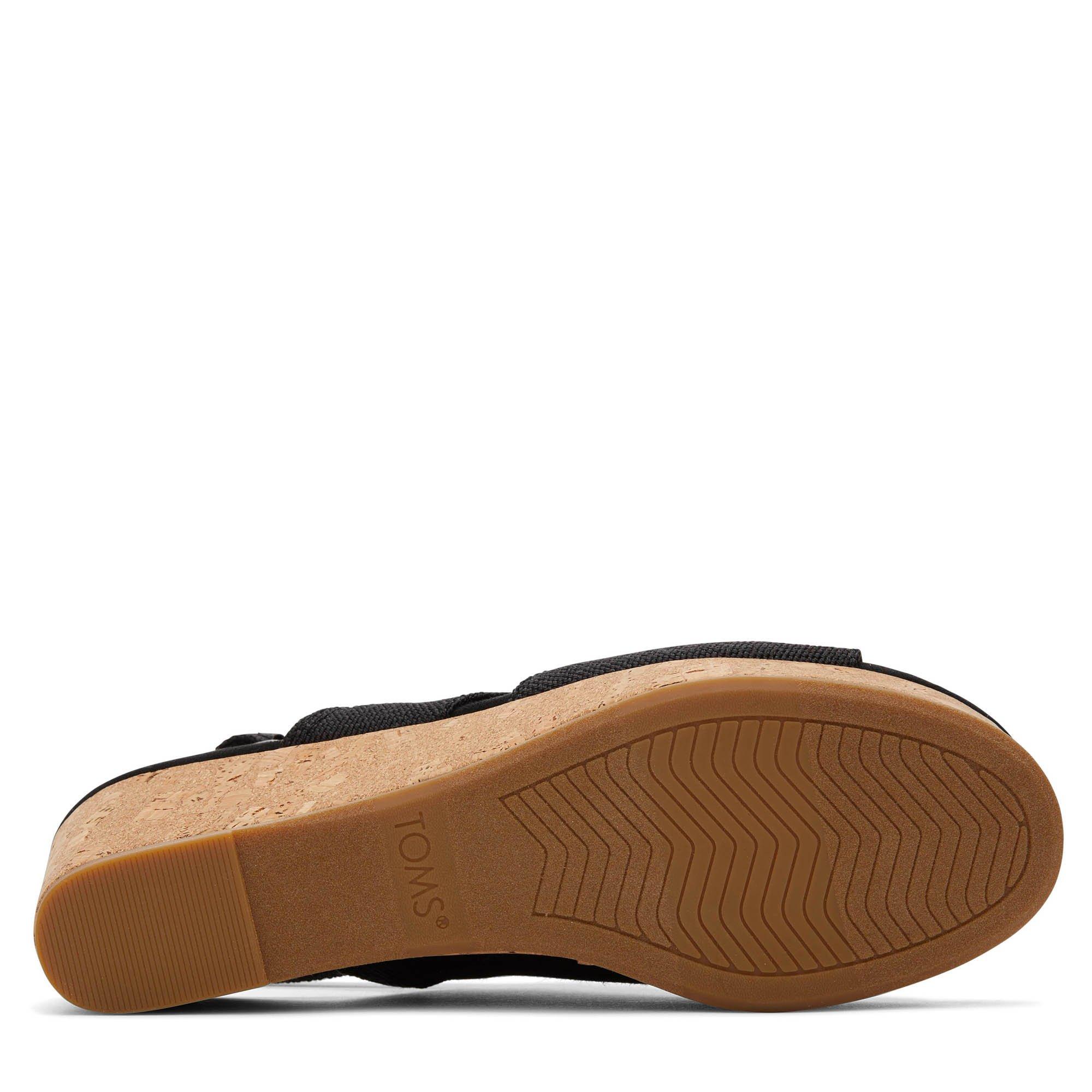 Crna - Toms - Toms Claudine Wedge Ld99 - 4