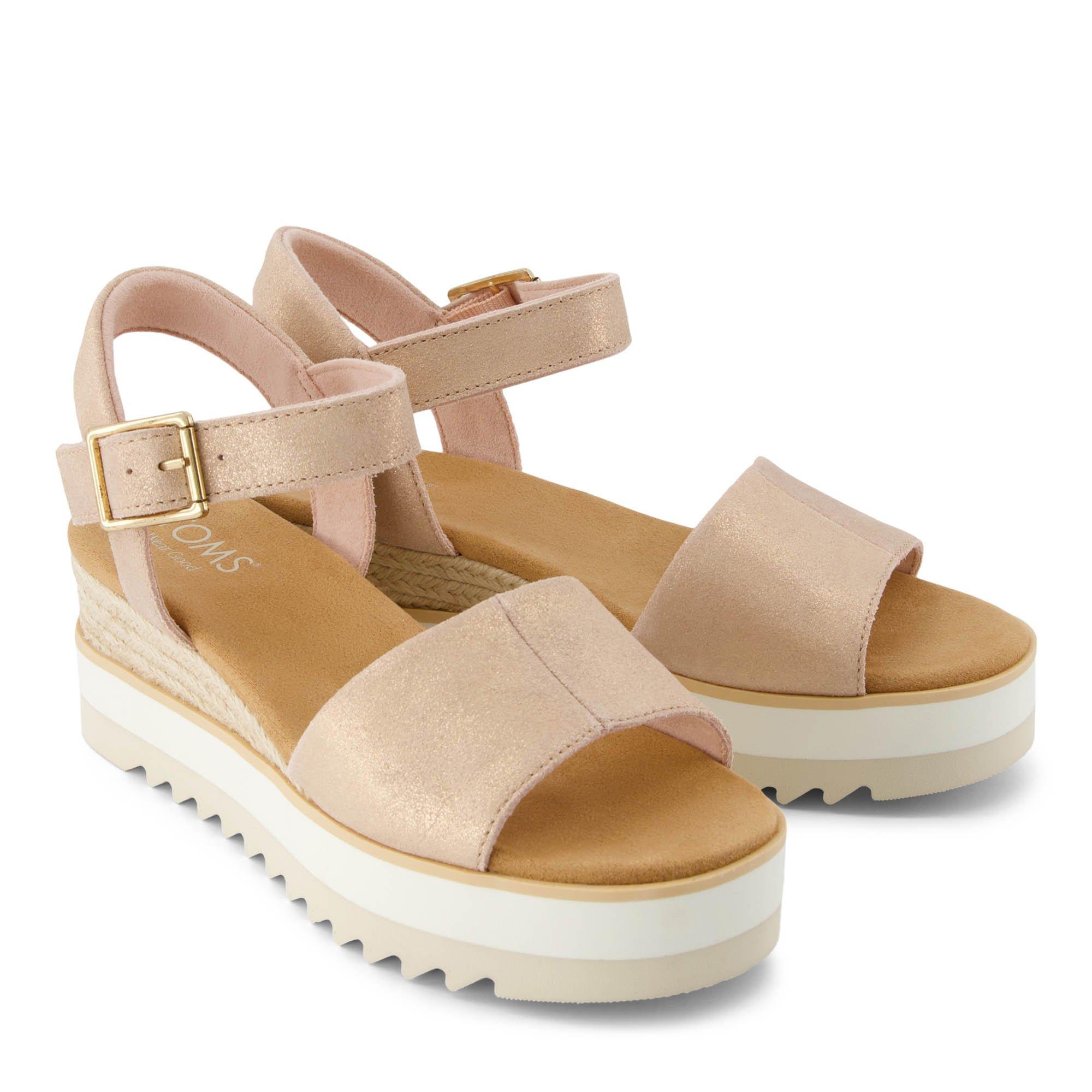 Pink - Toms - Toms Darya Wedge San Ld99 - 2