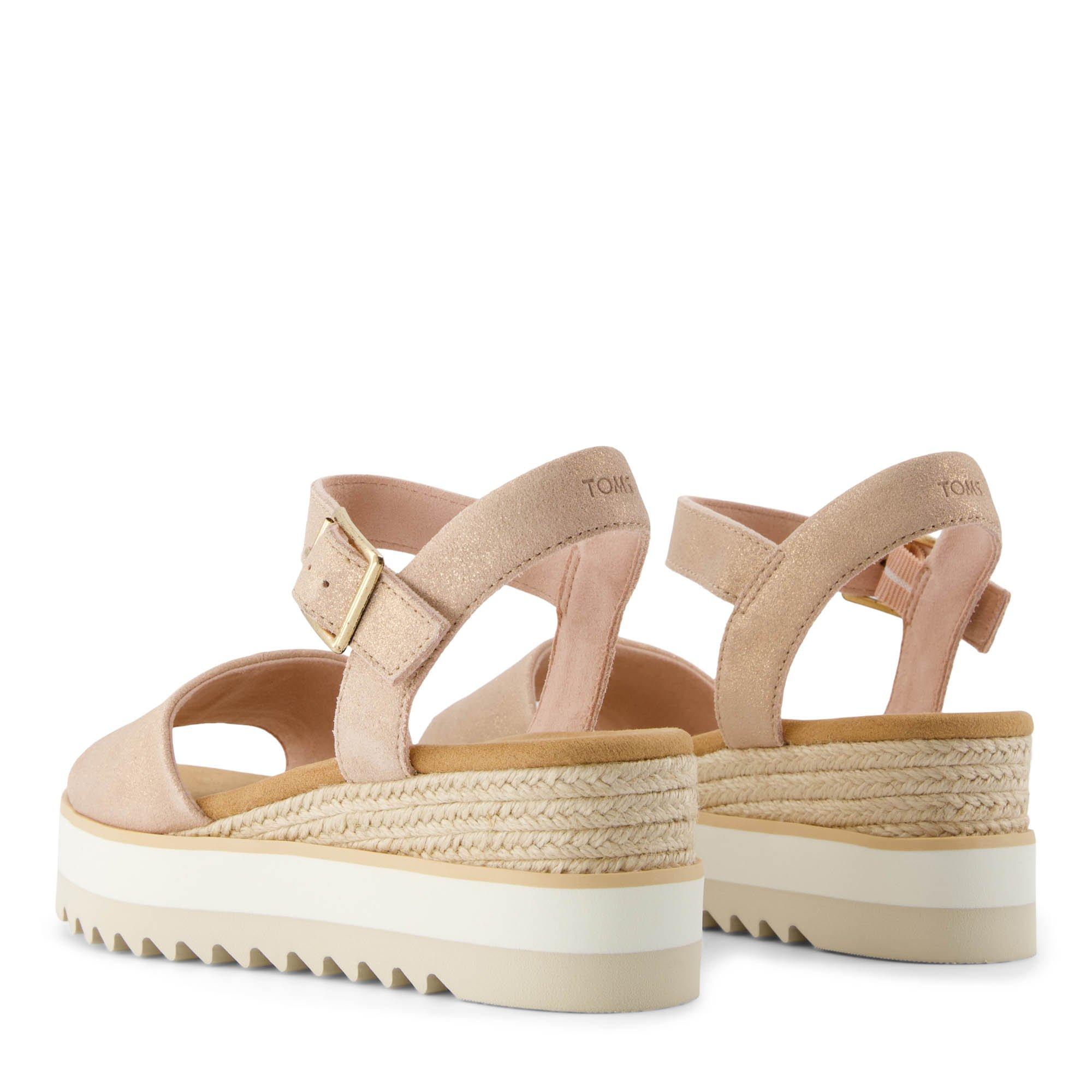 Pink - Toms - Toms Darya Wedge San Ld99 - 3