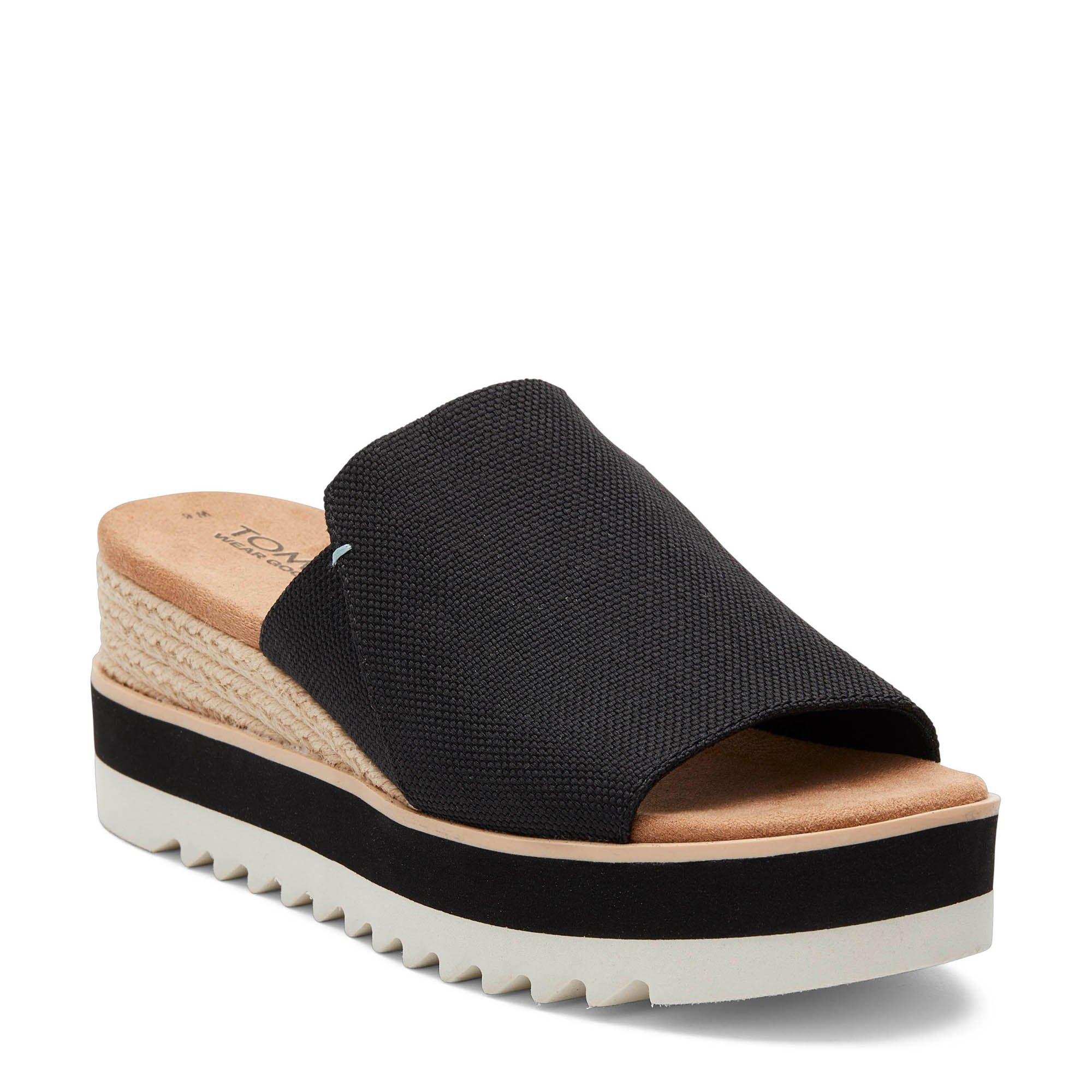 Preto - Toms - Toms Diana Wedge Mul Ld99 - 1