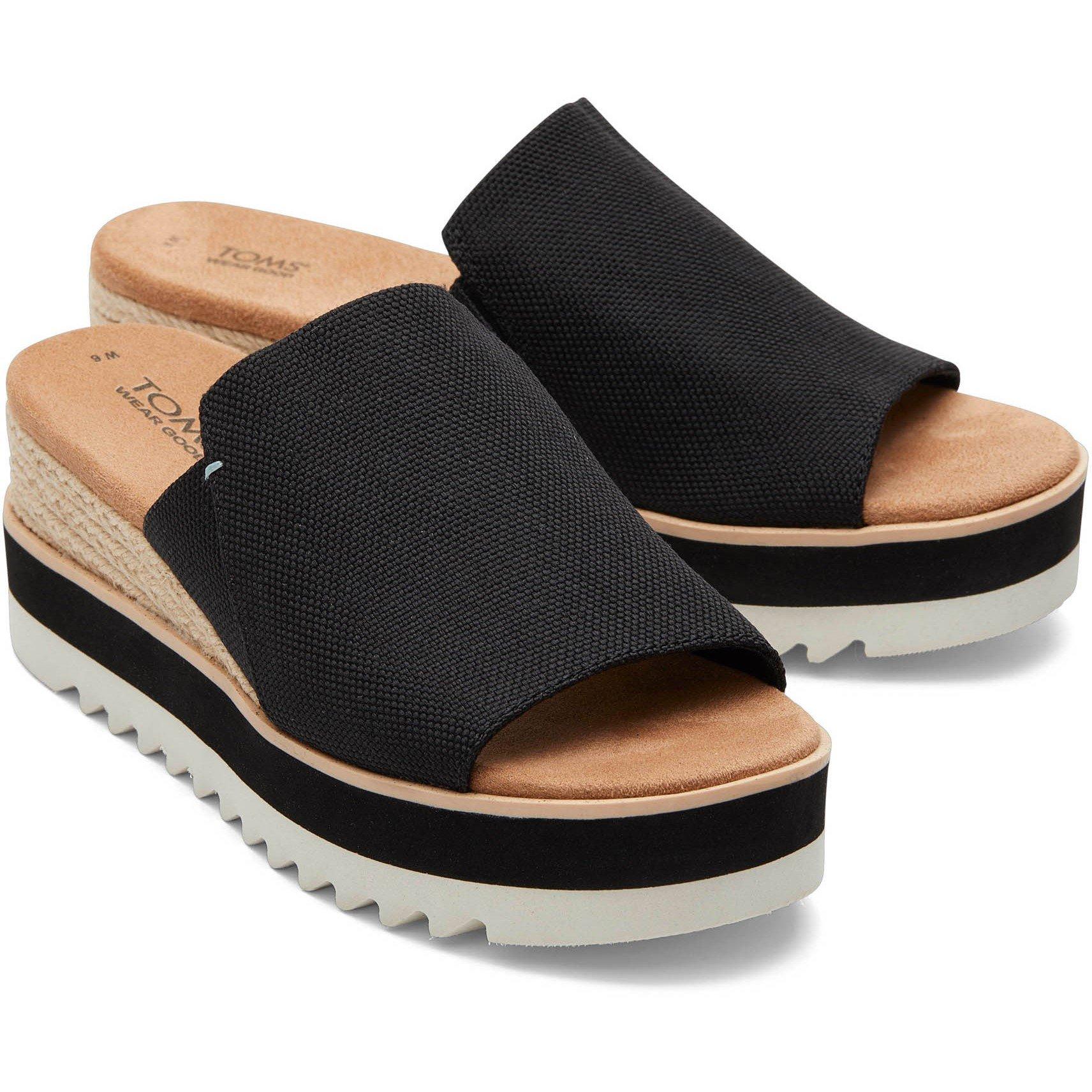 Preto - Toms - Toms Diana Wedge Mul Ld99 - 2