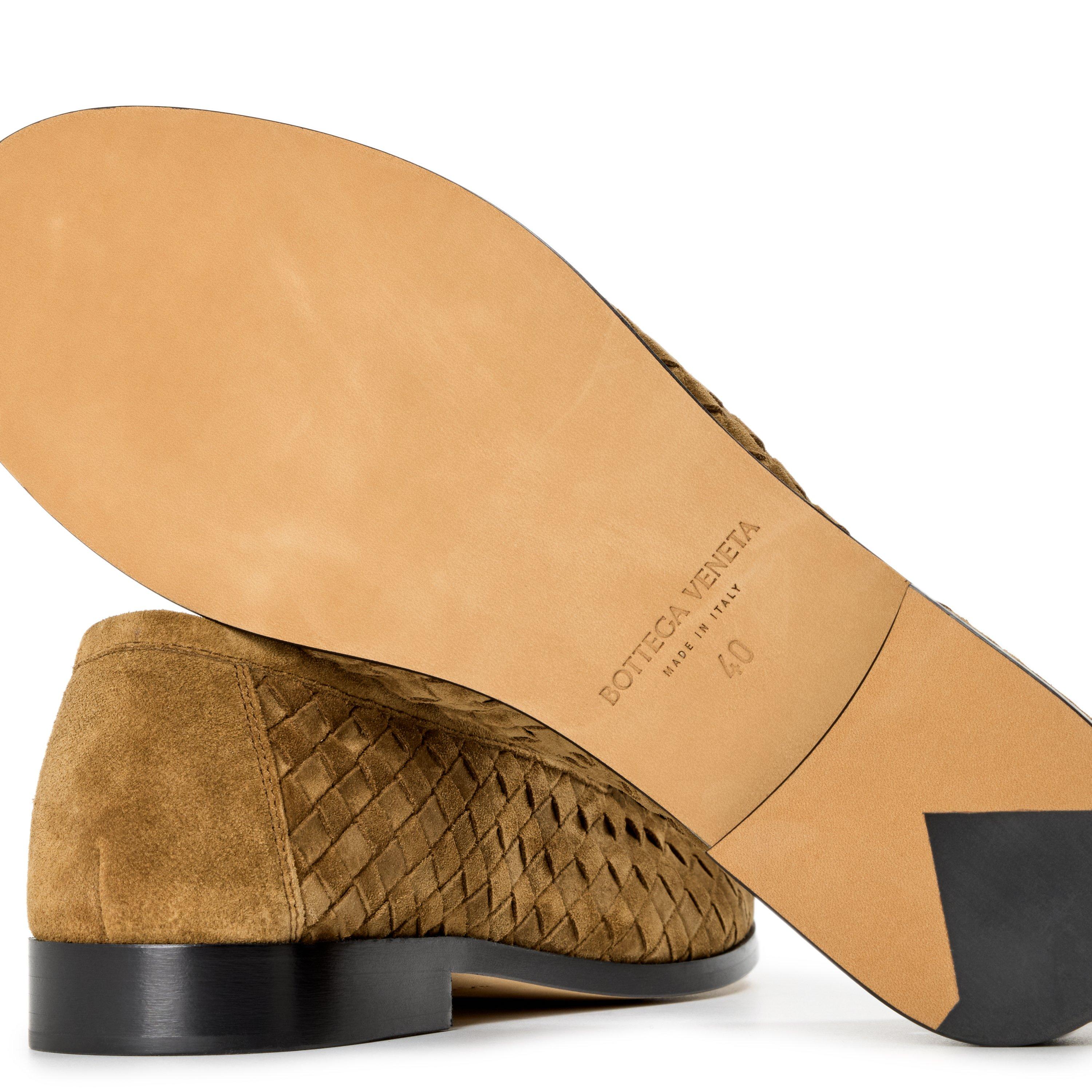 Dark Caramel - Bottega Veneta - BV Silenzio Loafers Ld64 - 3