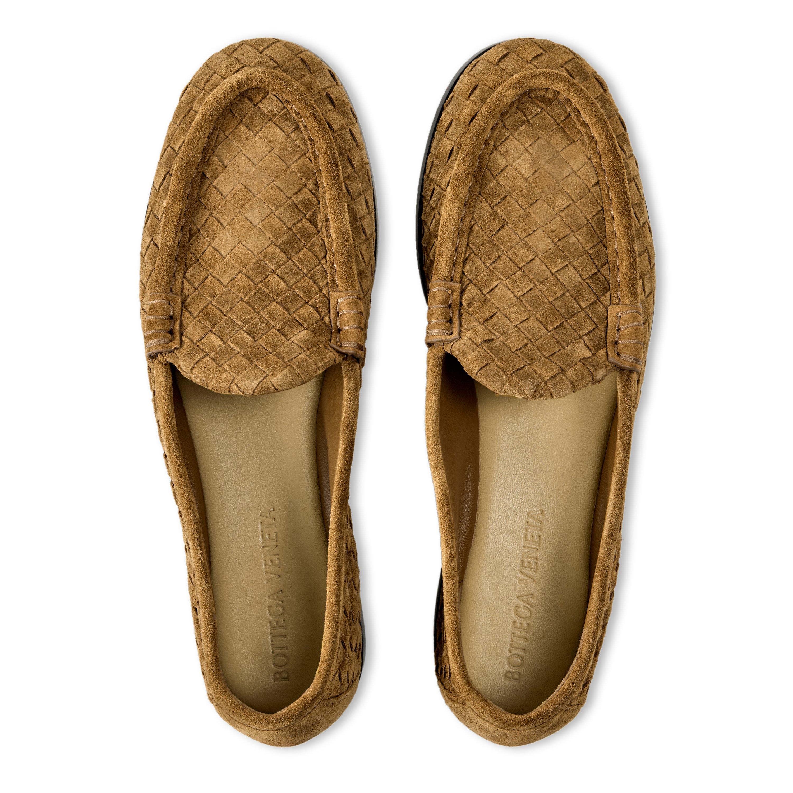 Dark Caramel - Bottega Veneta - BV Silenzio Loafers Ld64 - 4