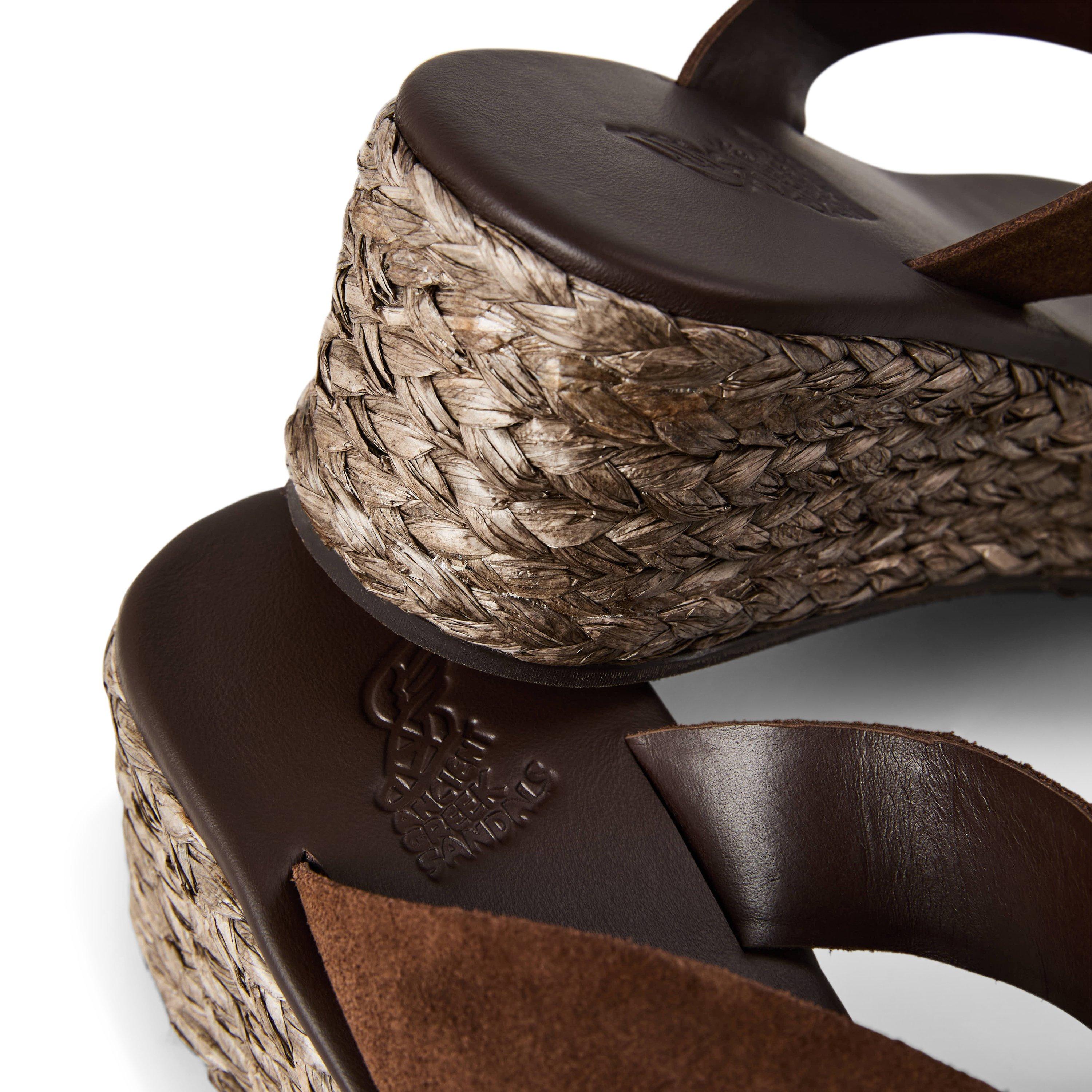 Dark Brown - Ancient Greek Sandals - Ancient Charys Low W Ld63 - 3