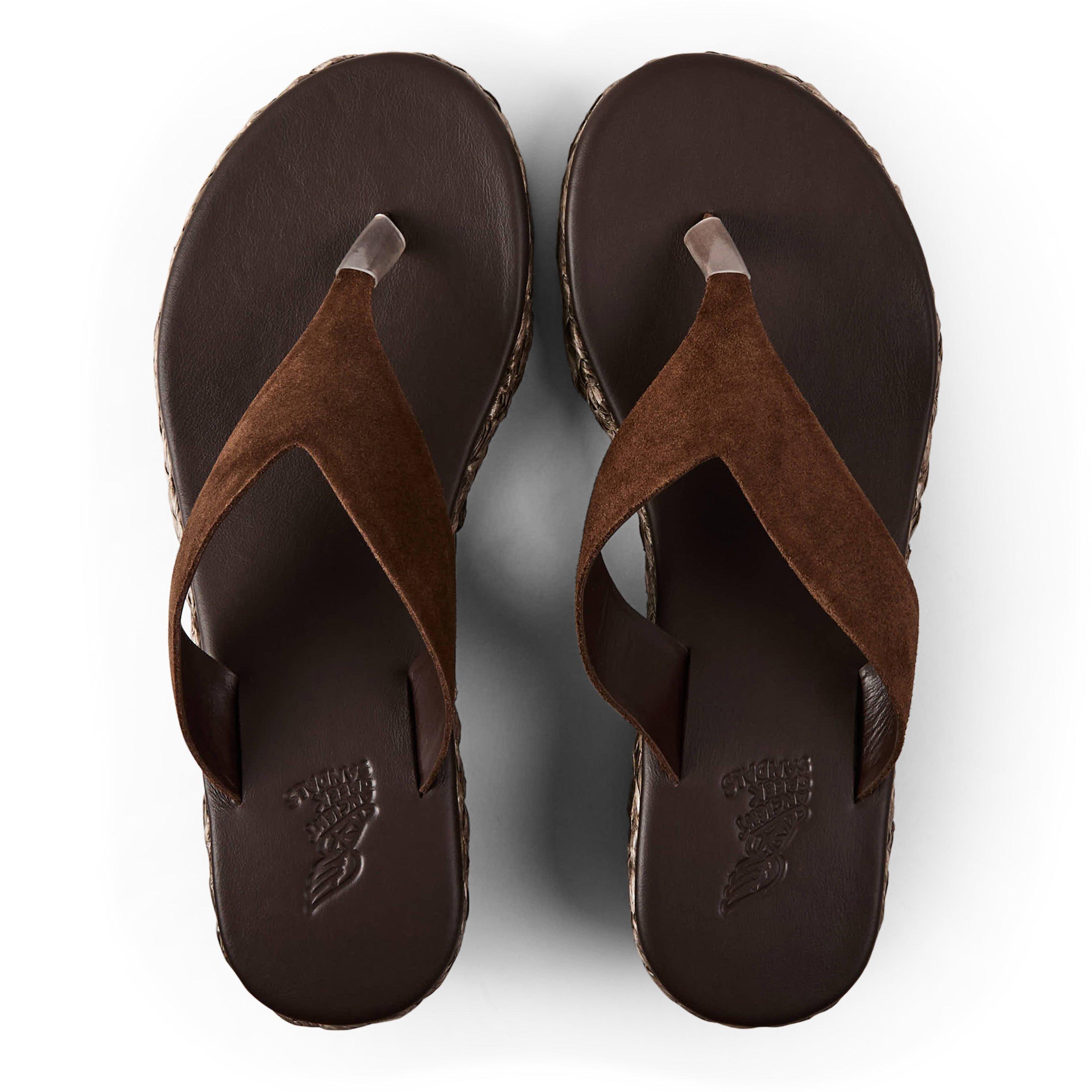 Dark Brown - Ancient Greek Sandals - Ancient Charys Low W Ld63 - 4