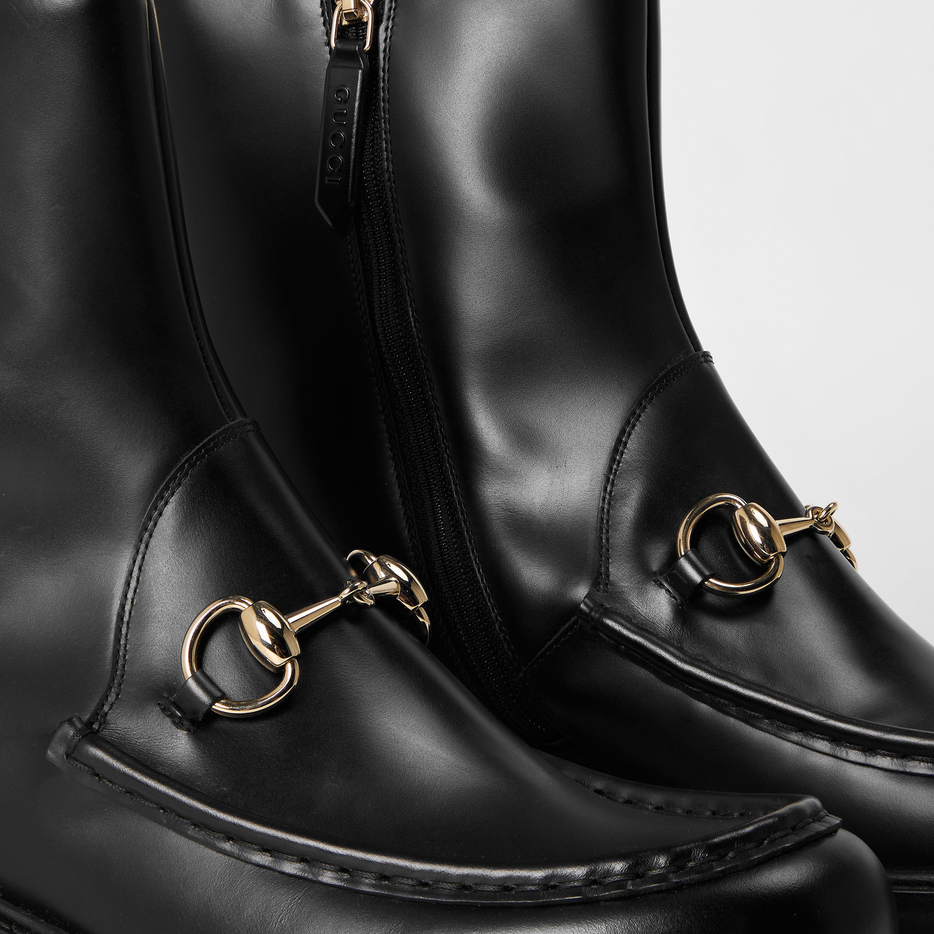 Nero - Gucci - Horsebit Boot - 4