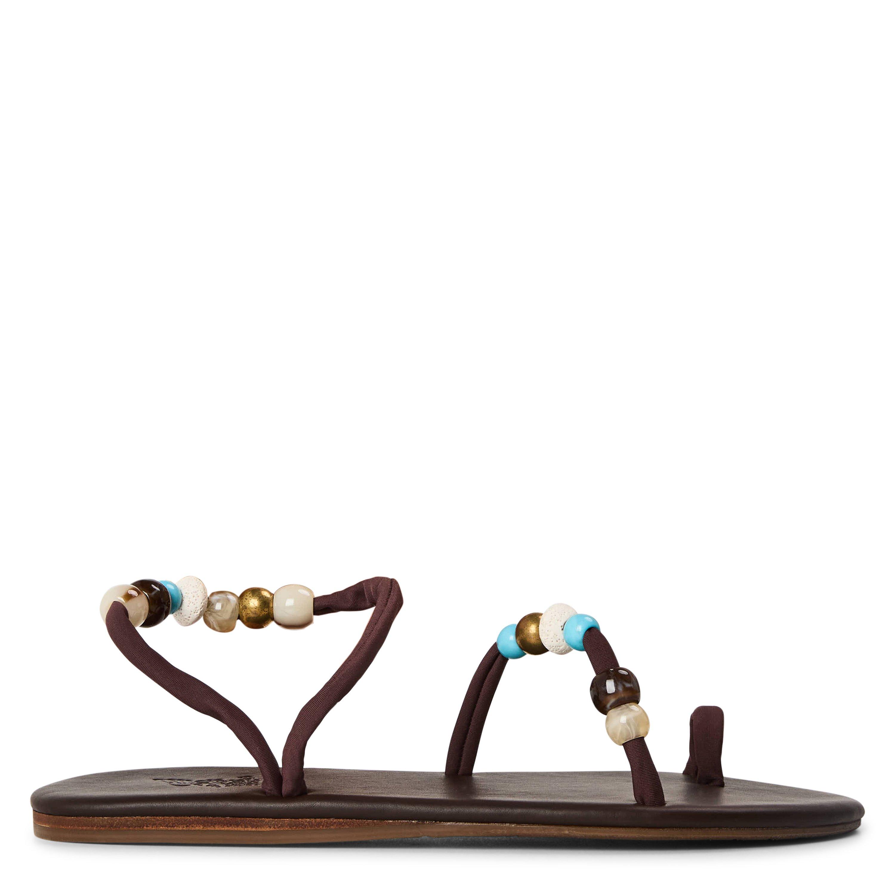 Brown - Ancient Greek Sandals - Ancient Eleftheria B Ld63 - 1