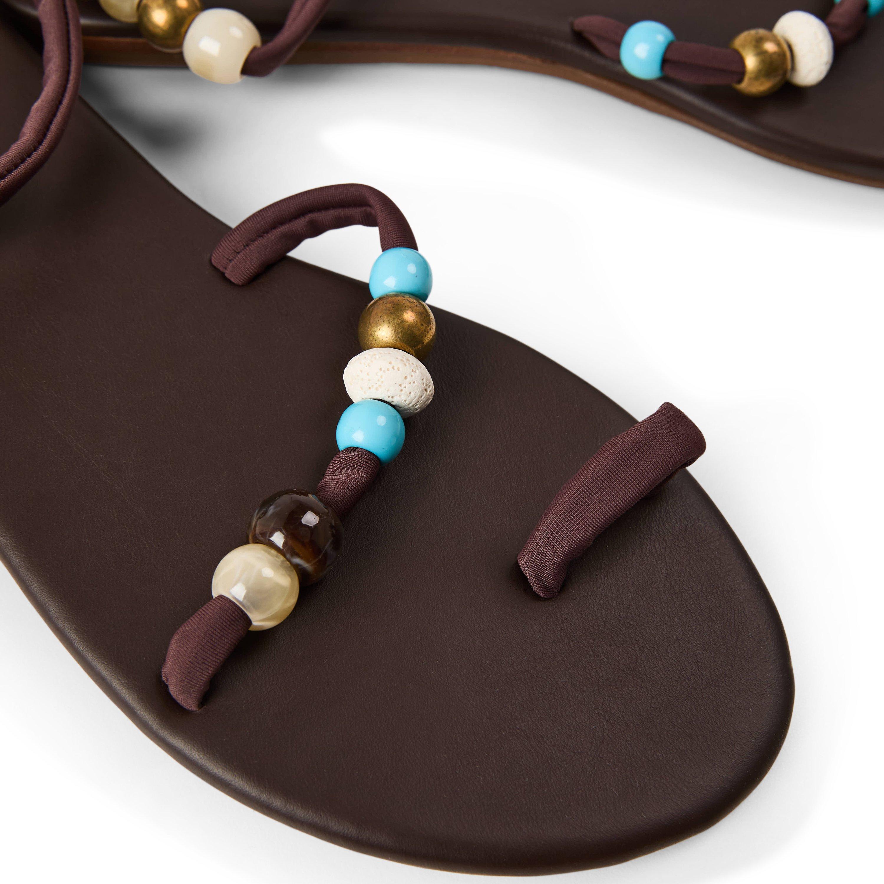 Brown - Ancient Greek Sandals - Ancient Eleftheria B Ld63 - 3
