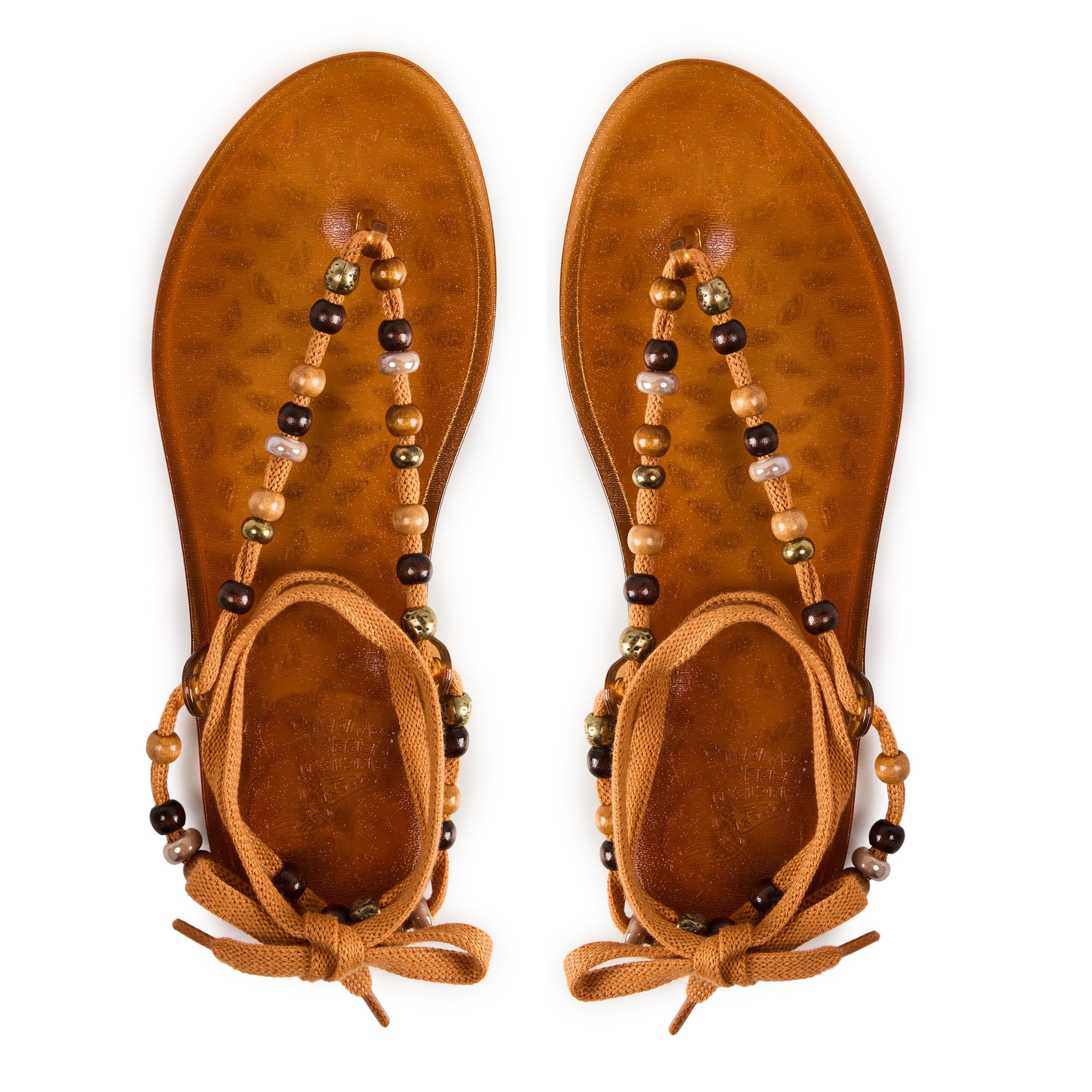 Caramel - Ancient Greek Sandals - Ancient Esther Sanda Ld63 - 4