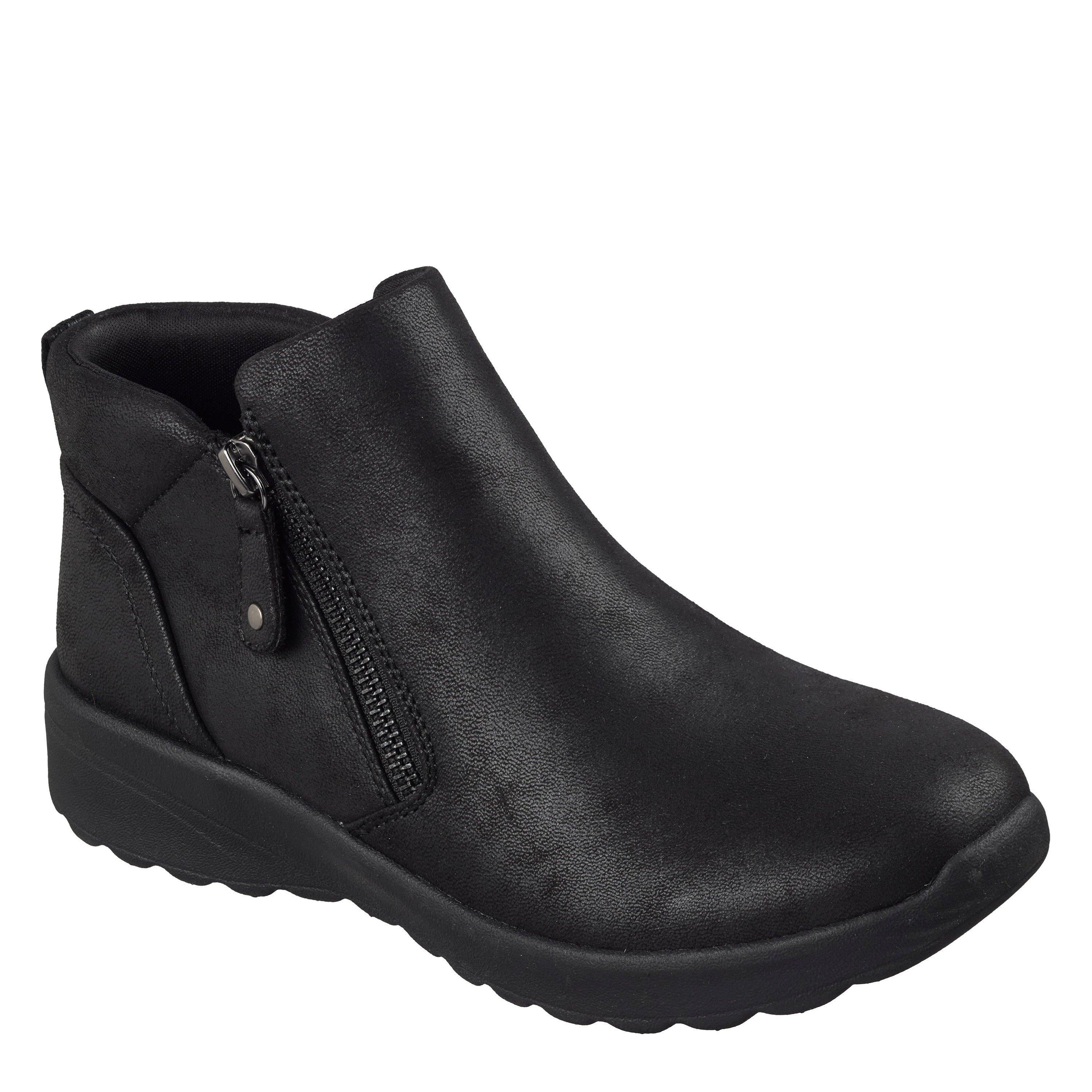 Black - Skechers - Skechers Lovely Vibe Ankle Boots Womens - 4