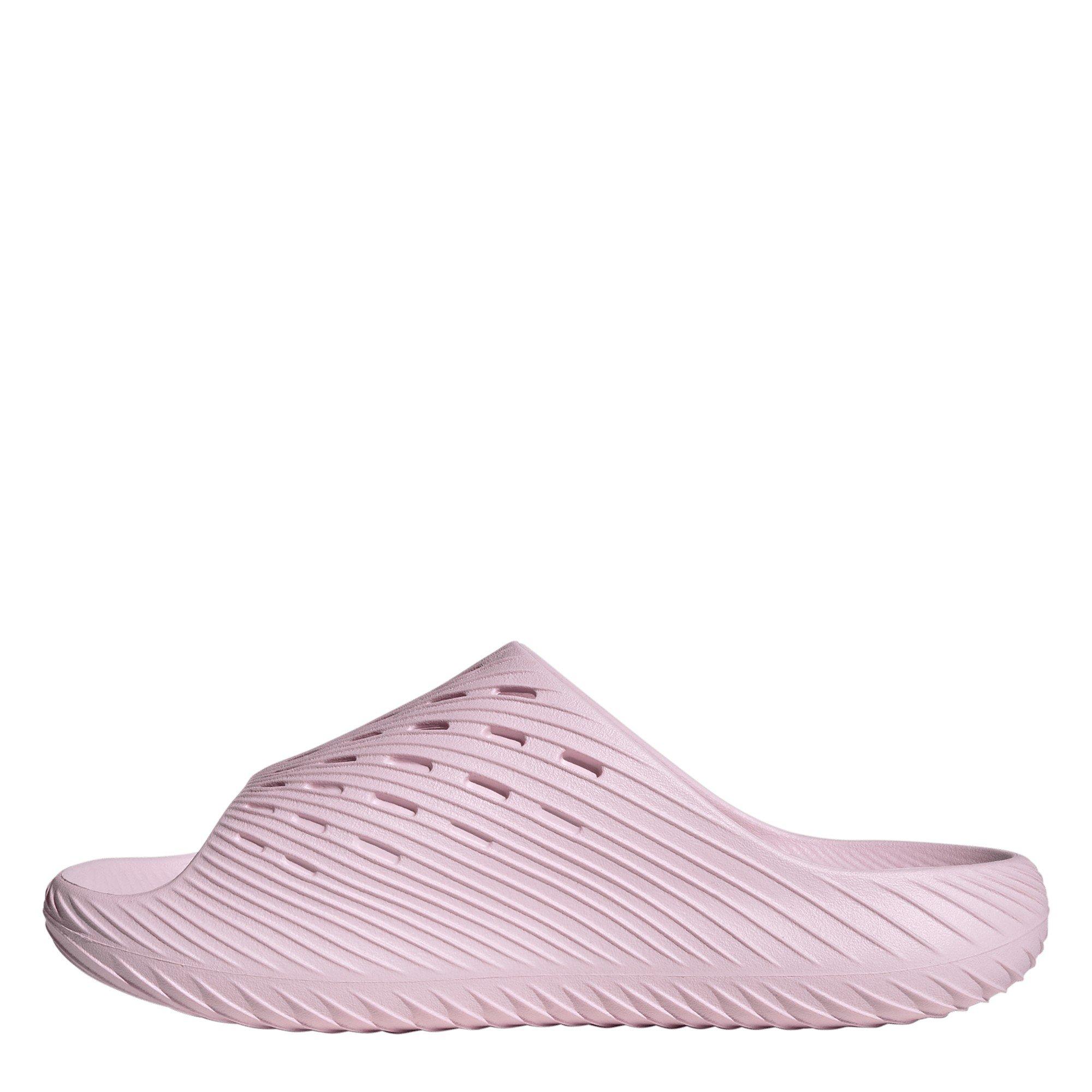 Pink/White - adidas - Women's Slider Slippers - 2