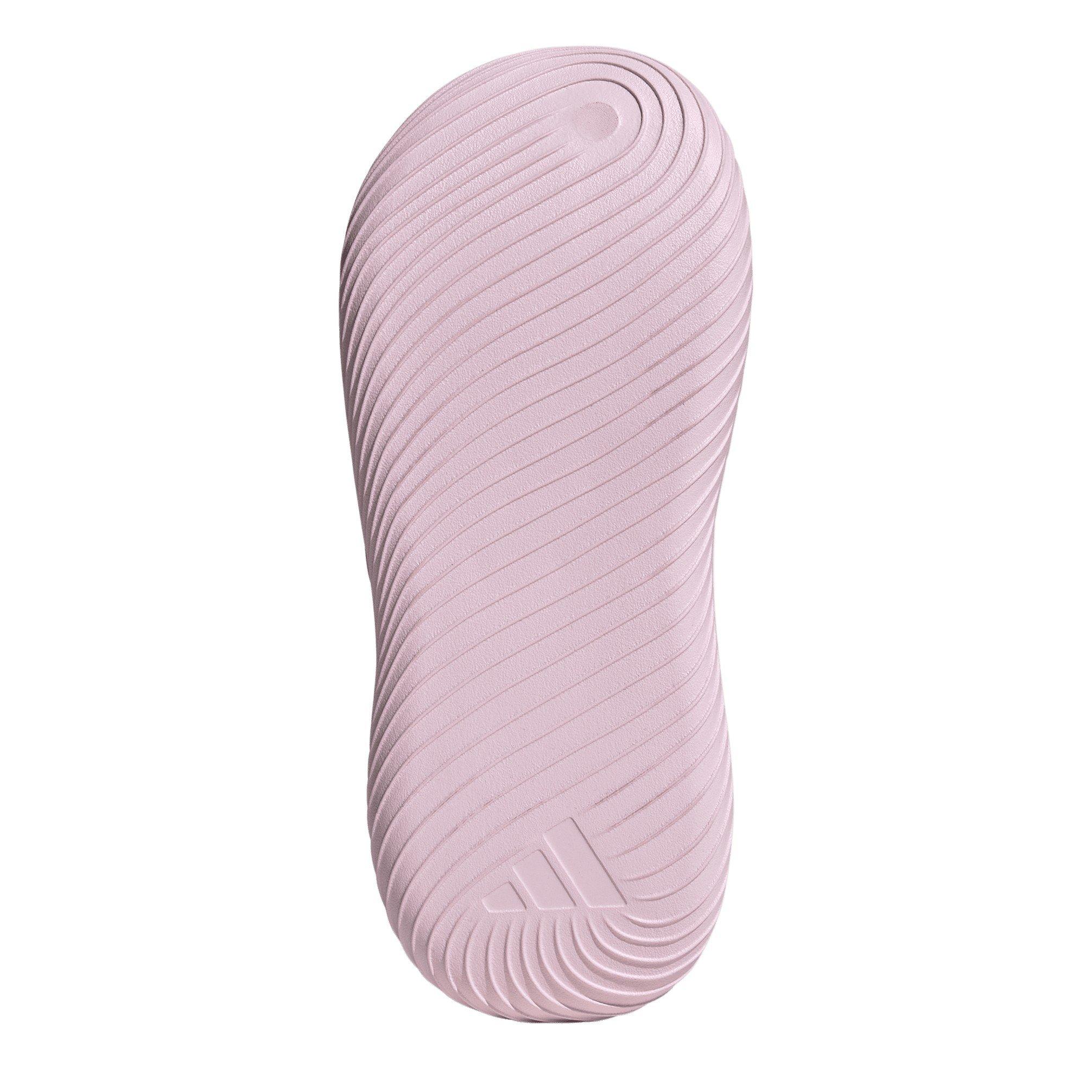 Pink/White - adidas - Women's Slider Slippers - 6