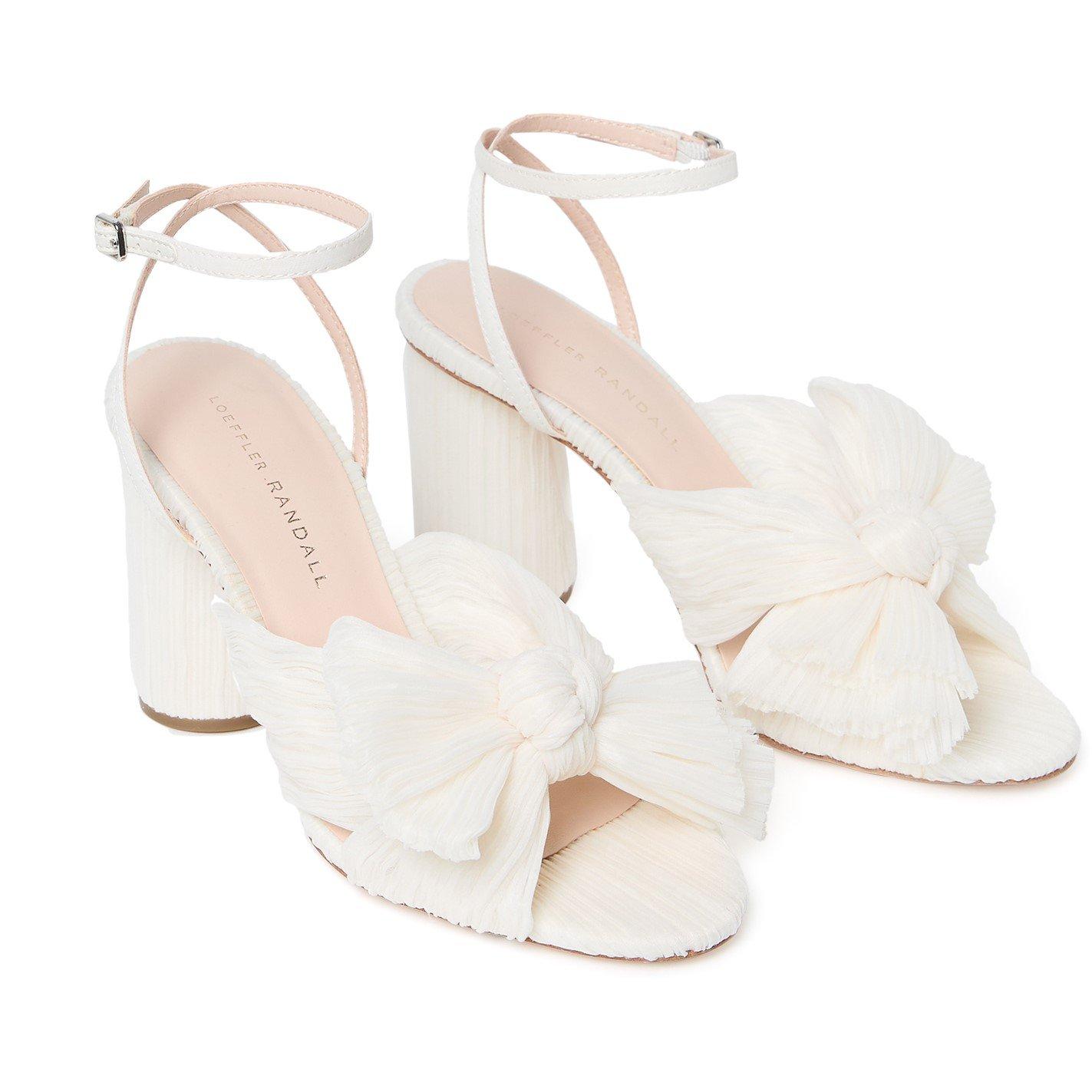 Vegan Pearl - Loeffler Randall - Women's Camellia Heeled Sandals - 4