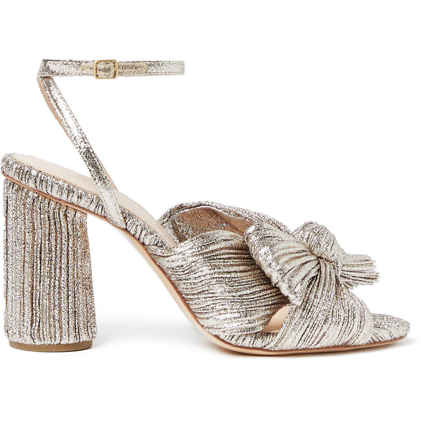 Champagne - Loeffler Randall - Women's Camellia Heeled Sandals - 2