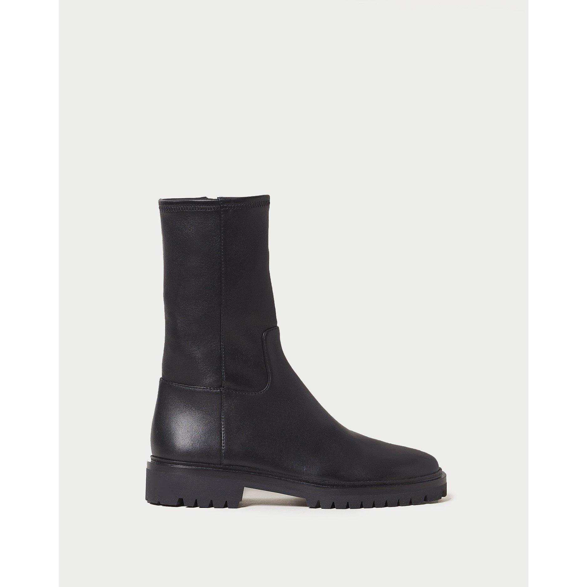 Black - Loeffler Randall - Women's Danny Flat Ankle Boots - 2