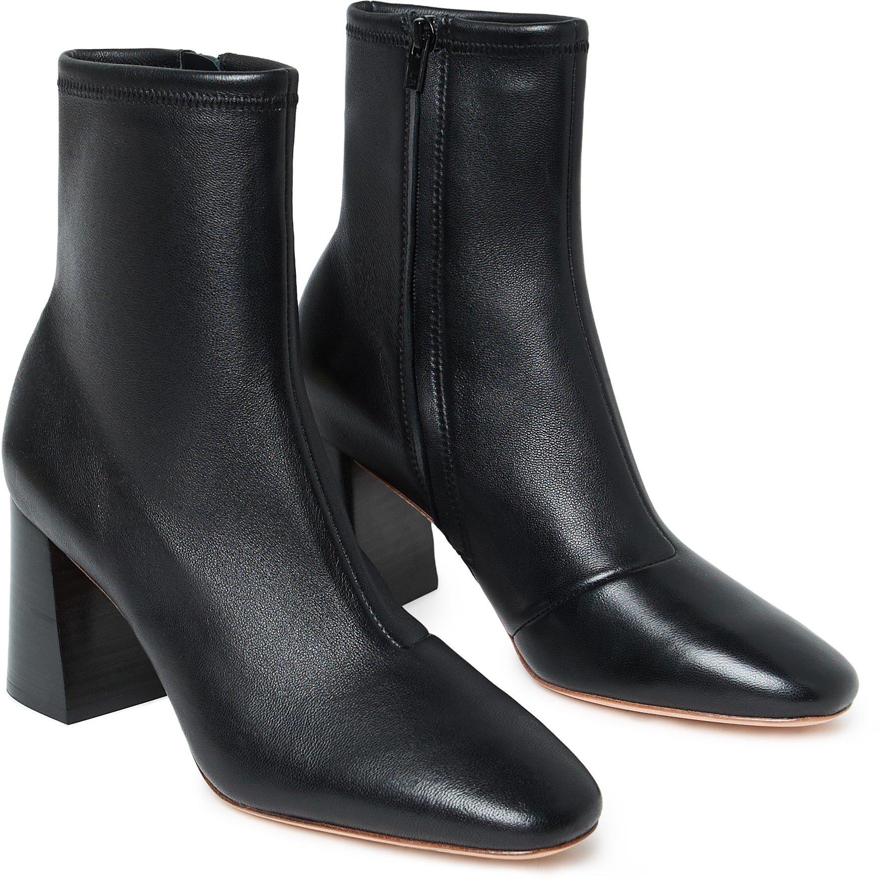 Black - Loeffler Randall - Women's Elsie Ankle Heeled Boots - 3