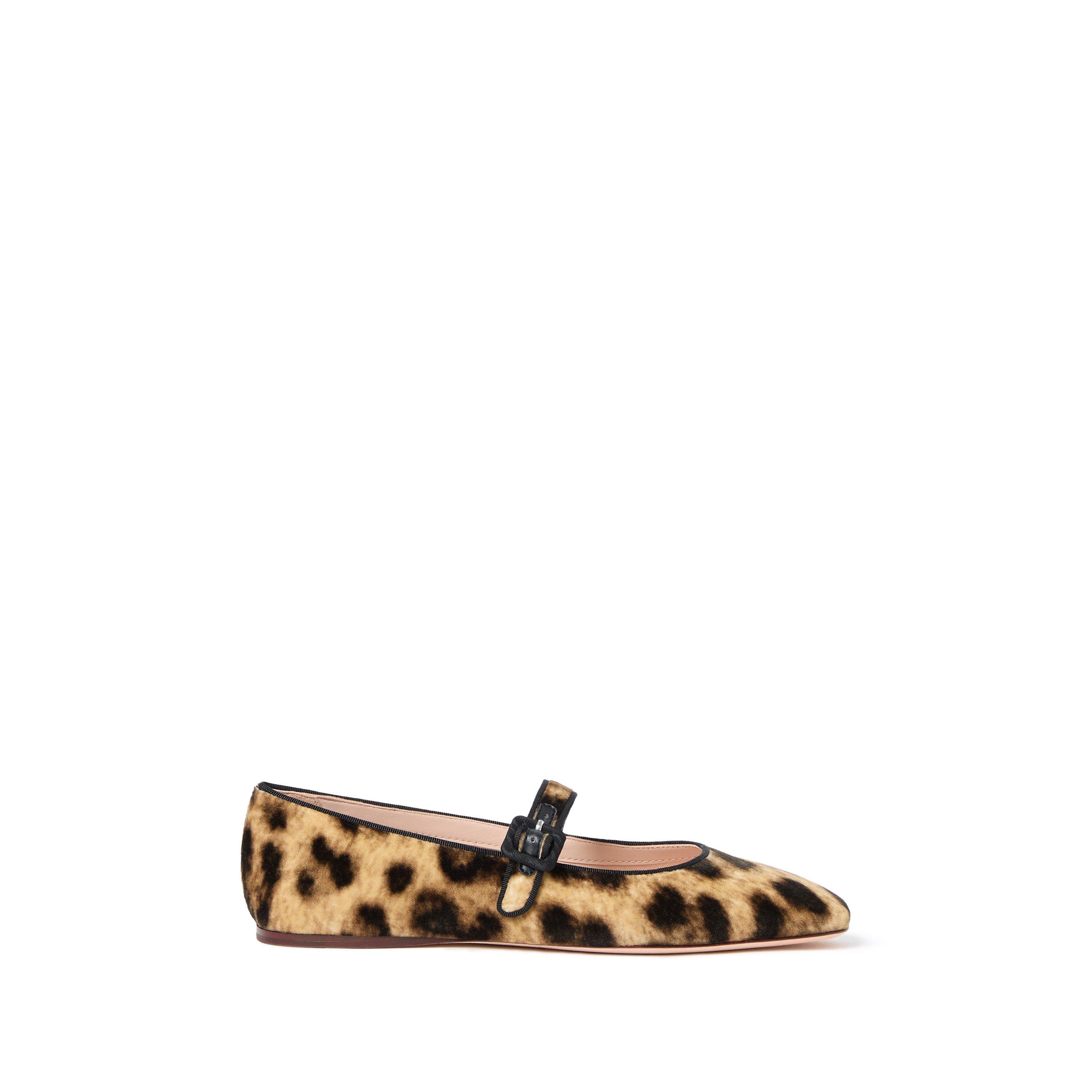 Leopard - Loeffler Randall - Women's Ginger Belt Ballet Pumps - 2