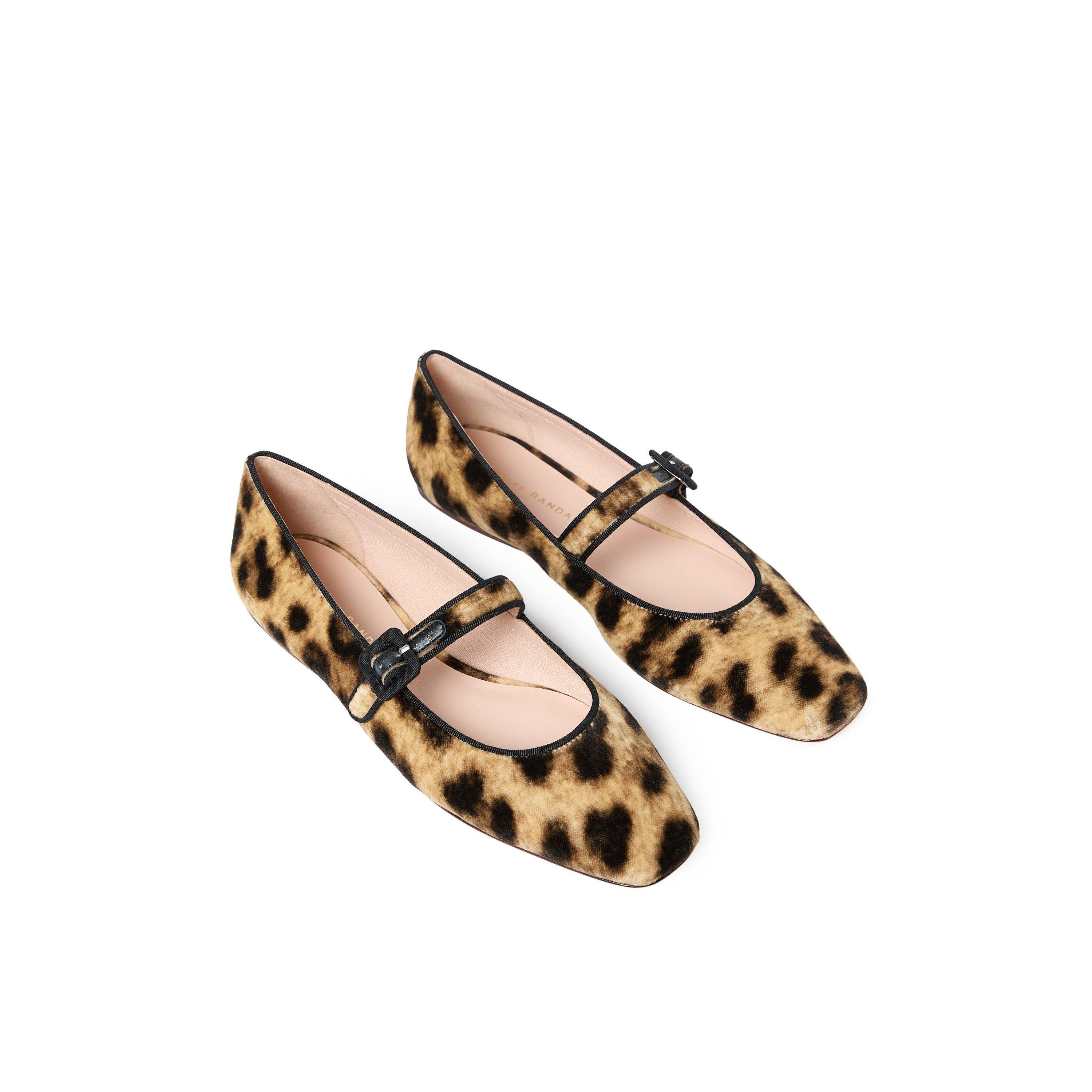 Leopard - Loeffler Randall - Women's Ginger Belt Ballet Pumps - 3