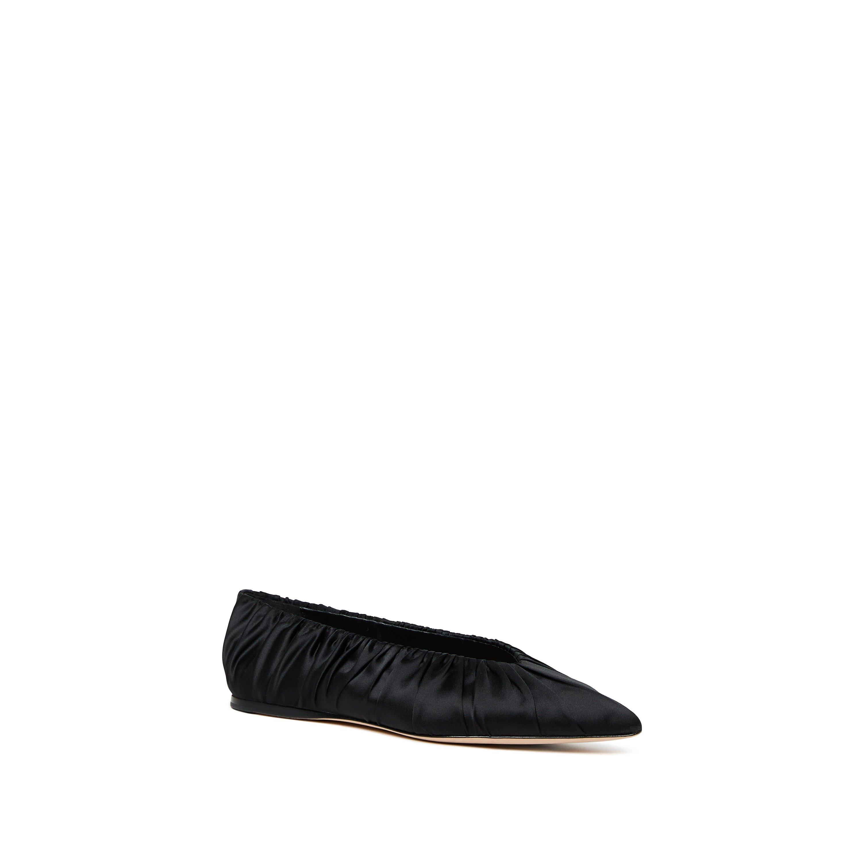 Black - Loeffler Randall - Women's Lane Belt Ballet Pumps - 1