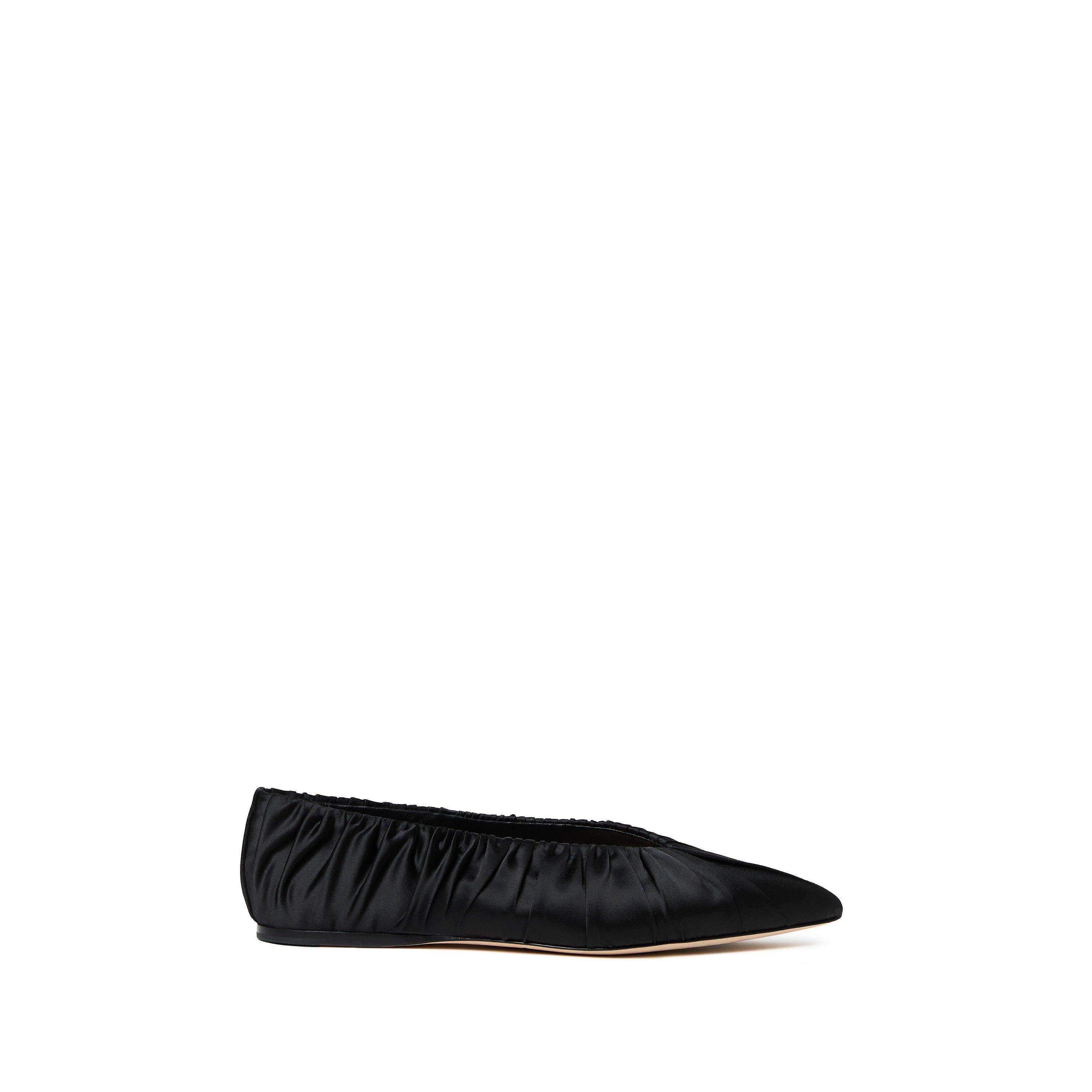 Black - Loeffler Randall - Women's Lane Belt Ballet Pumps - 3