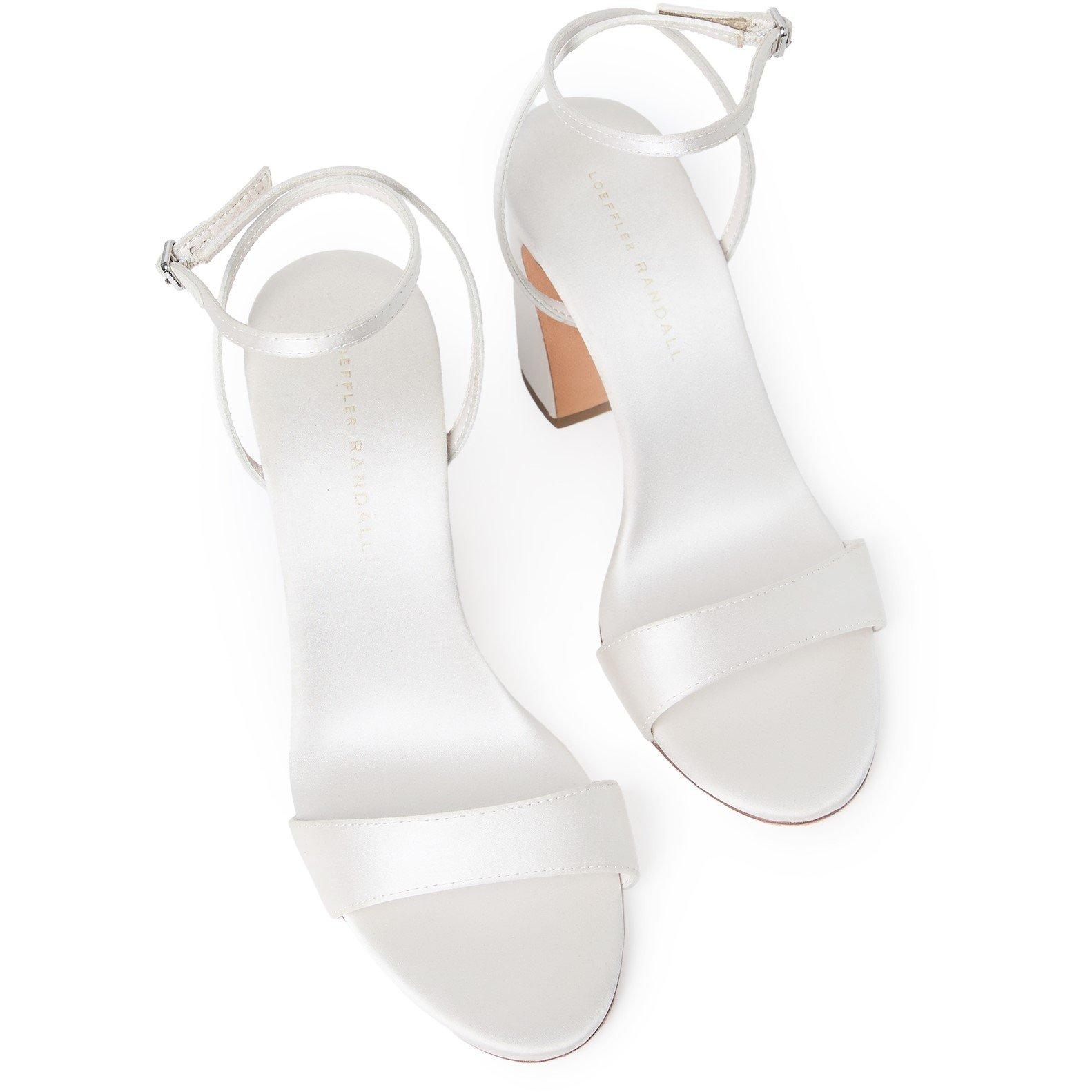 Cream - Loeffler Randall - Women's Malia Heeled Sandals - 7