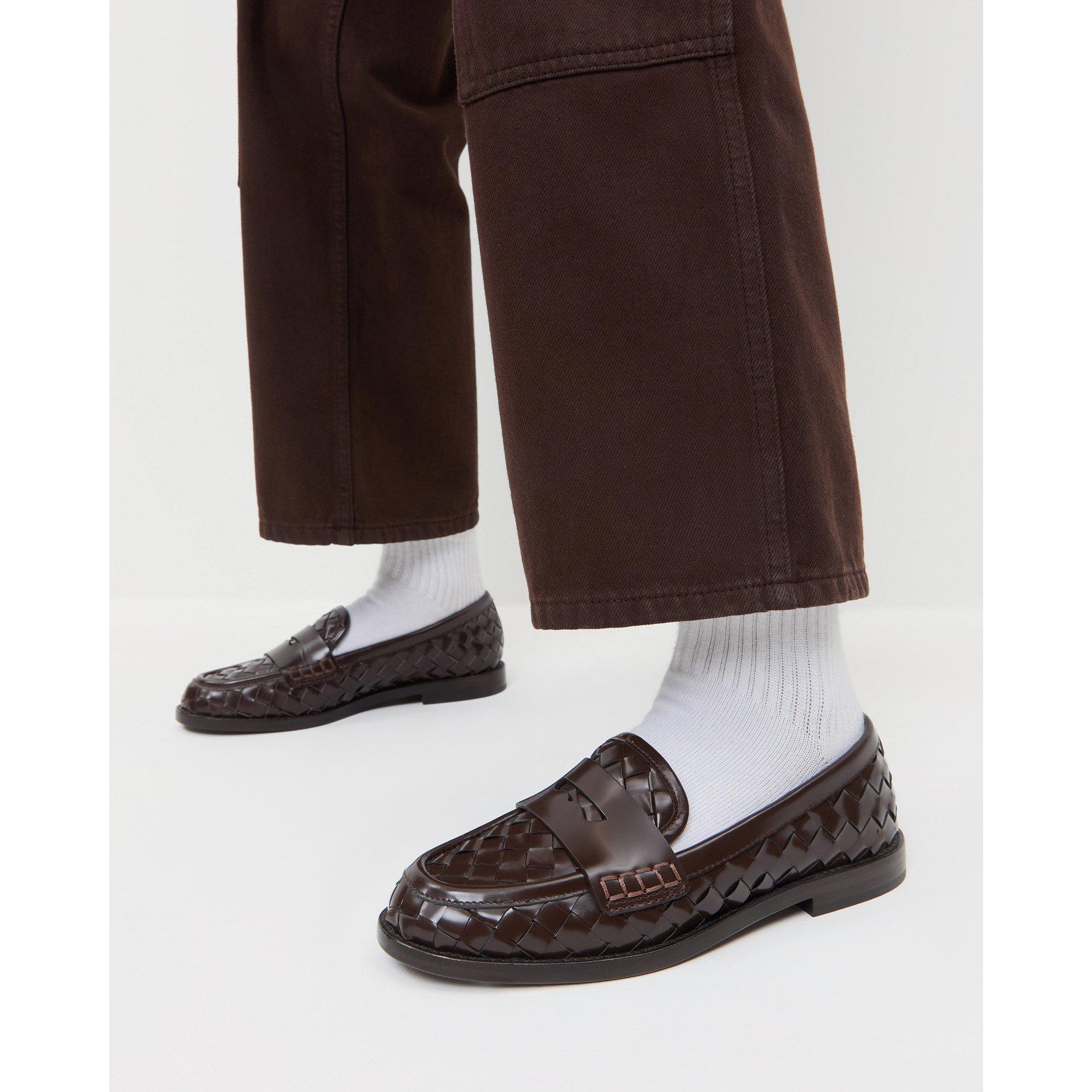 Espresso - Loeffler Randall - Women's Rachel Loafers - 7