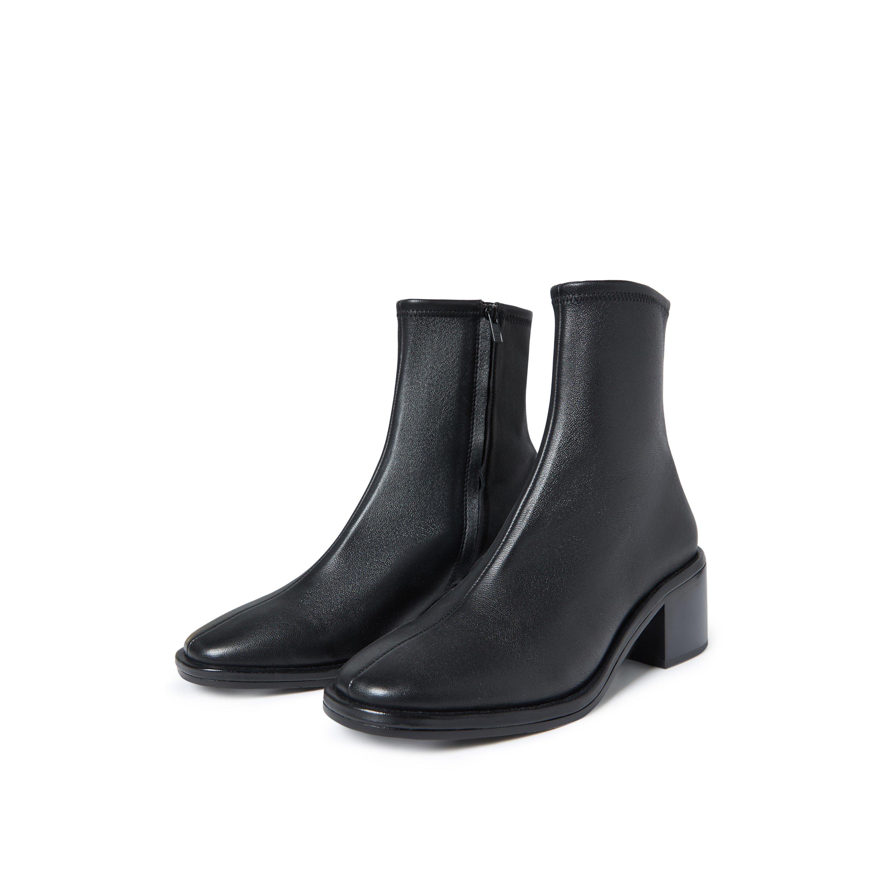 Black - Loeffler Randall - Women's Roxy AB Ankle Heeled Boots - 3