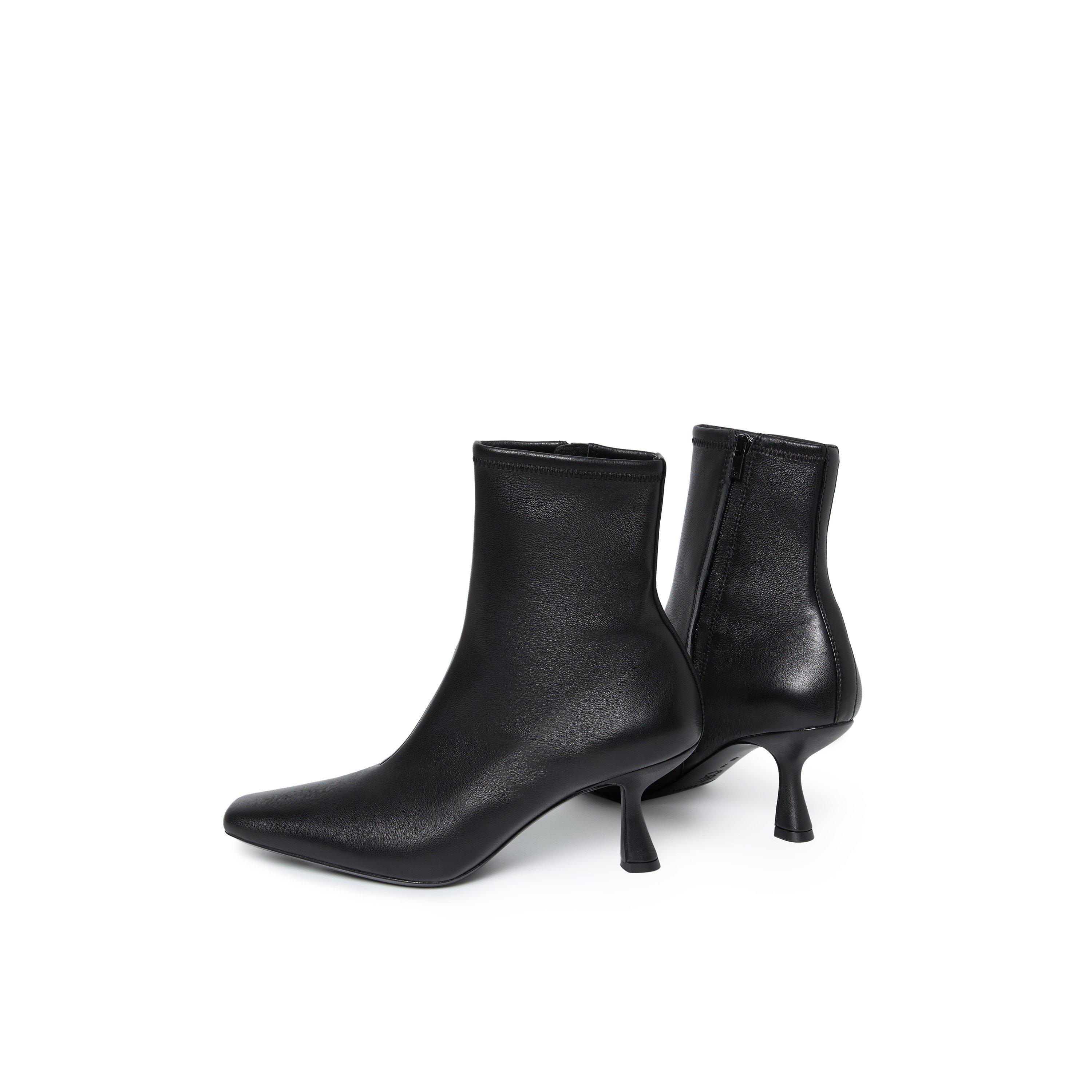 Black - Loeffler Randall - Women's Thandy AB Ankle Heeled Boot - 4