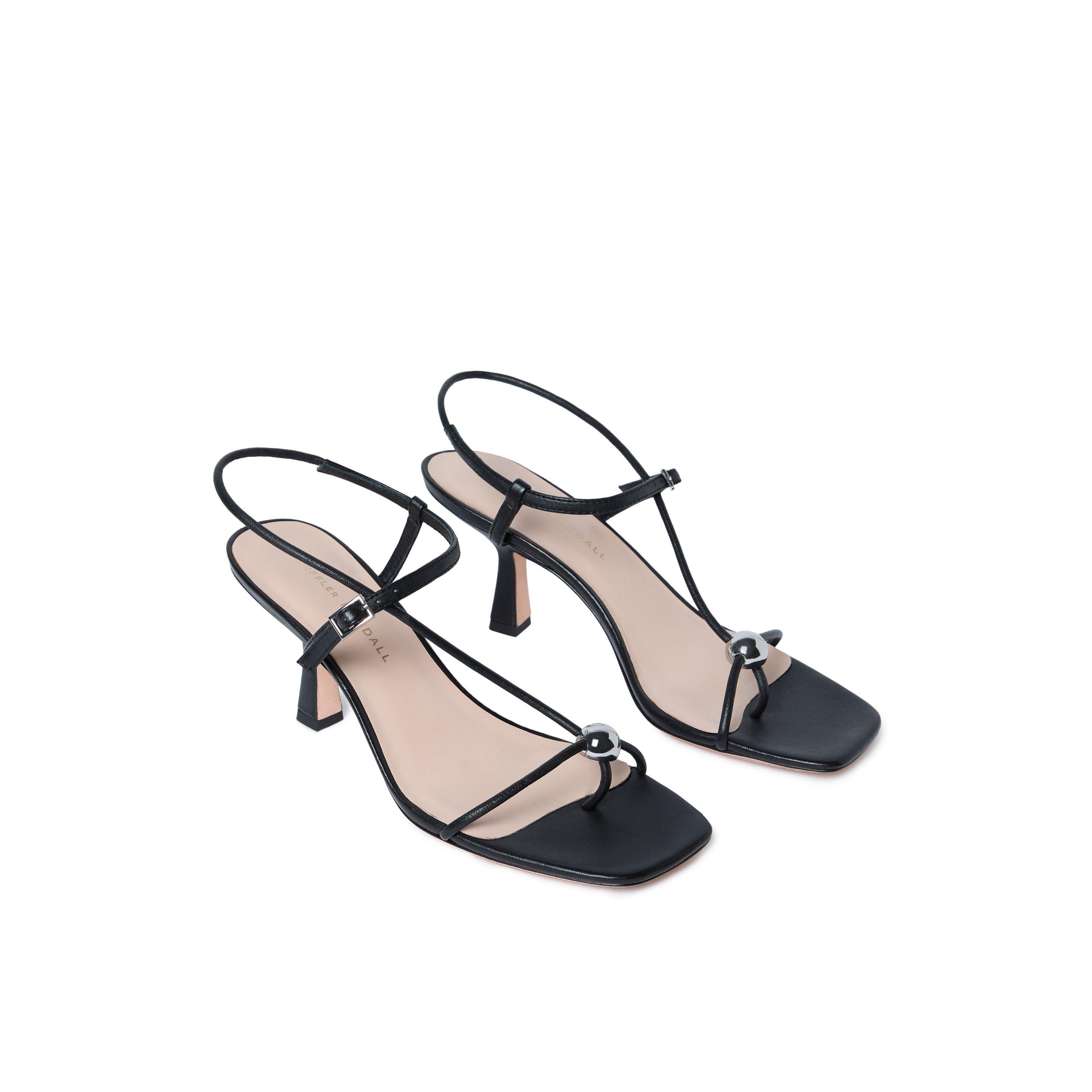 Black - Loeffler Randall - Women's Triana Heeled Sandals - 4