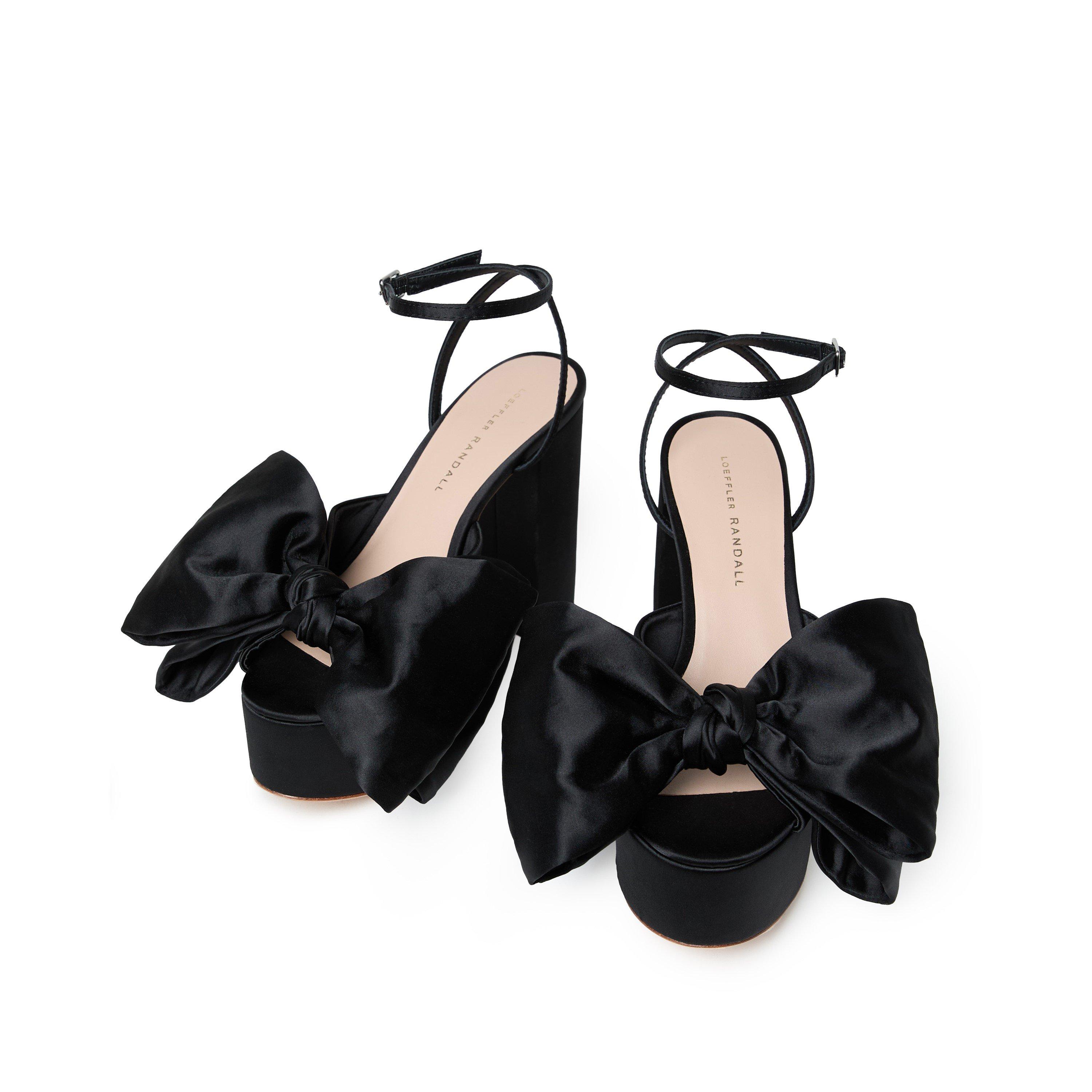 Black - Loeffler Randall - Women's Kiki Platform Heeled Sandals - 4