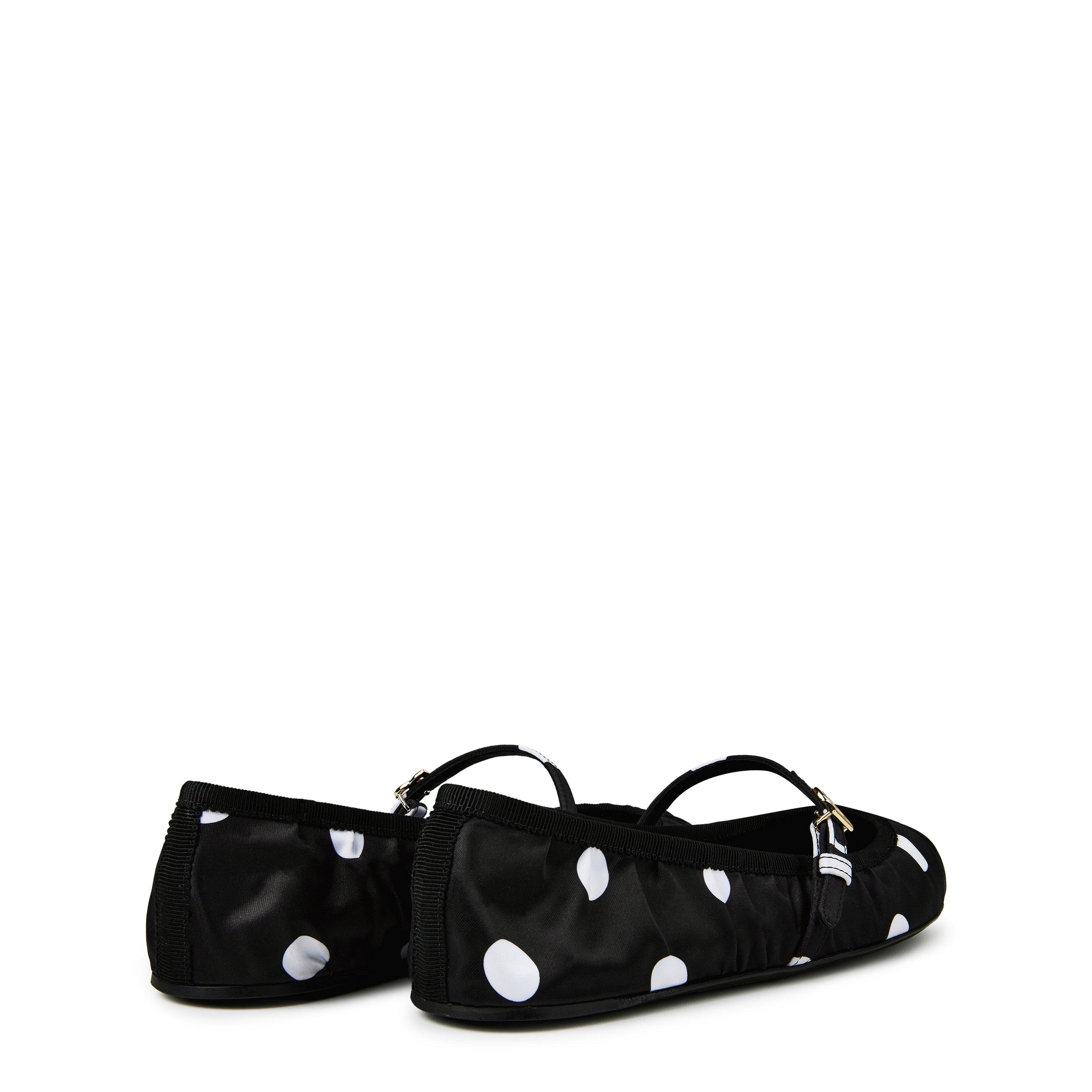 Nero - Dolce and Gabbana - Polka Dot Ballerina Pump - 5