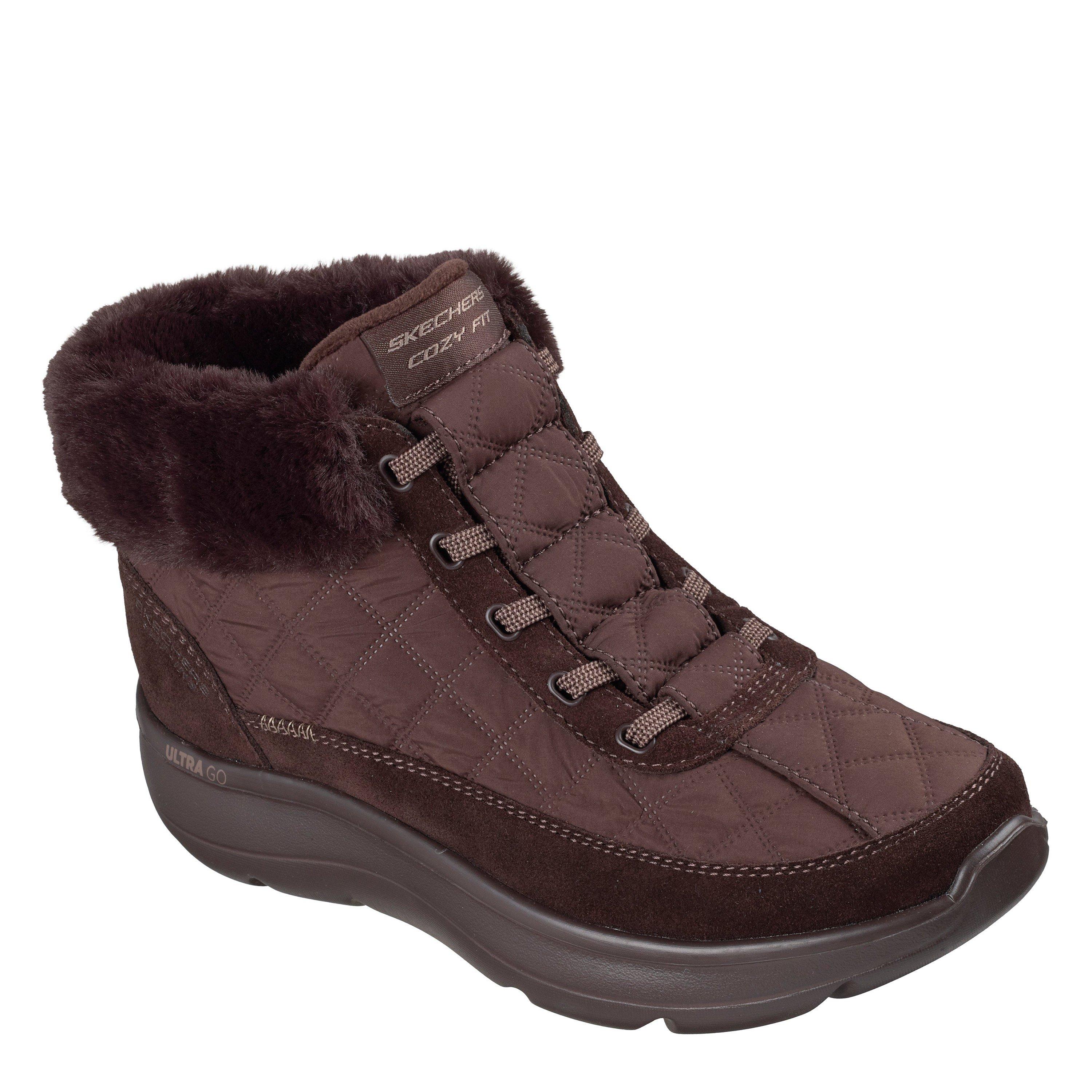 Dark Brown - Skechers - Skechers Cozy Fit SI Ld64 - 3