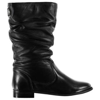 Linea Ruched Calf Boots
