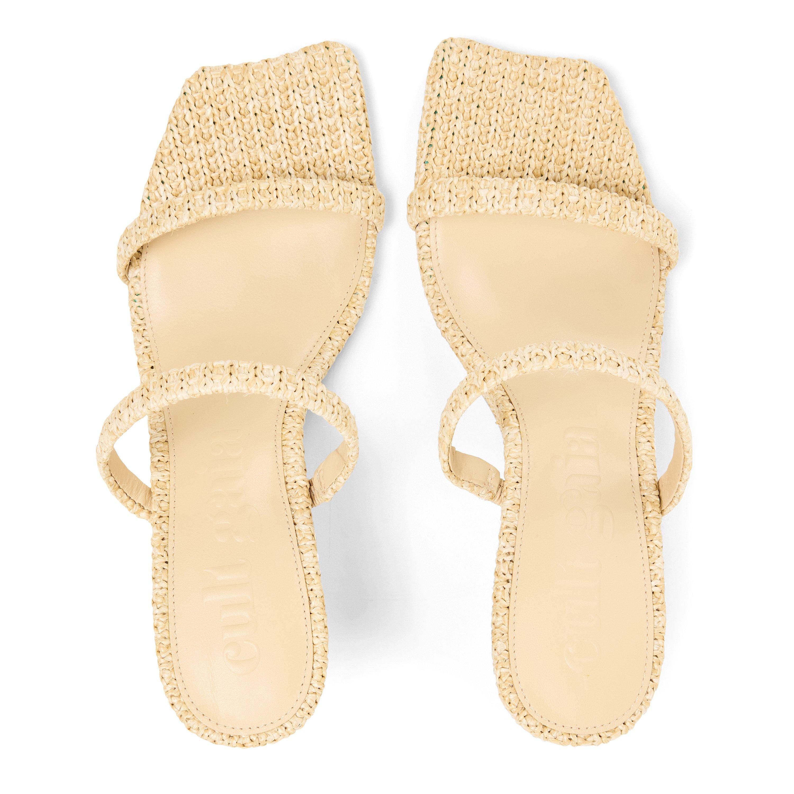 Natural - Cult Gaia - Women's Heeled Sandals - 4