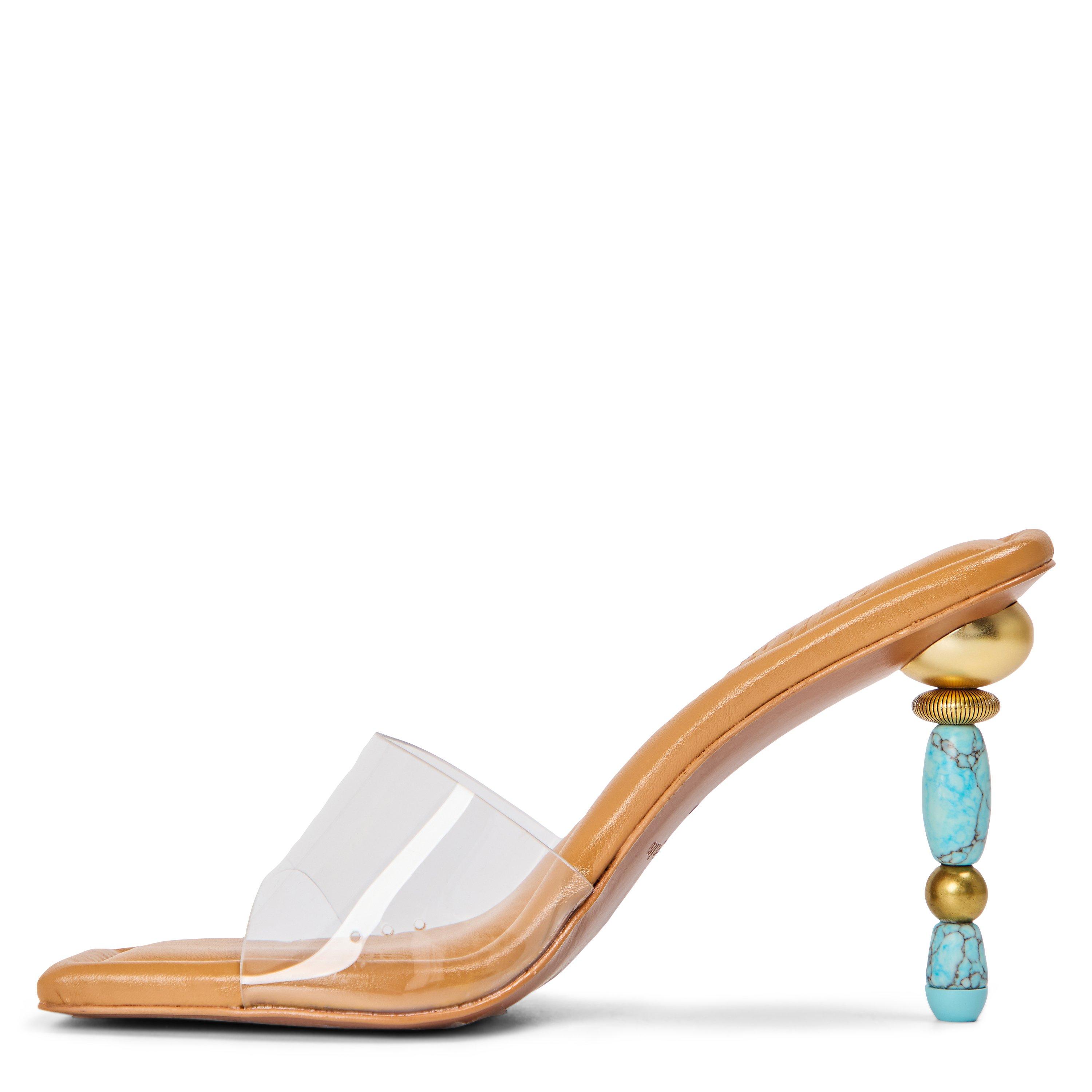 Ibiza Turquoise - Cult Gaia - Women's Heeled Sandals - 2
