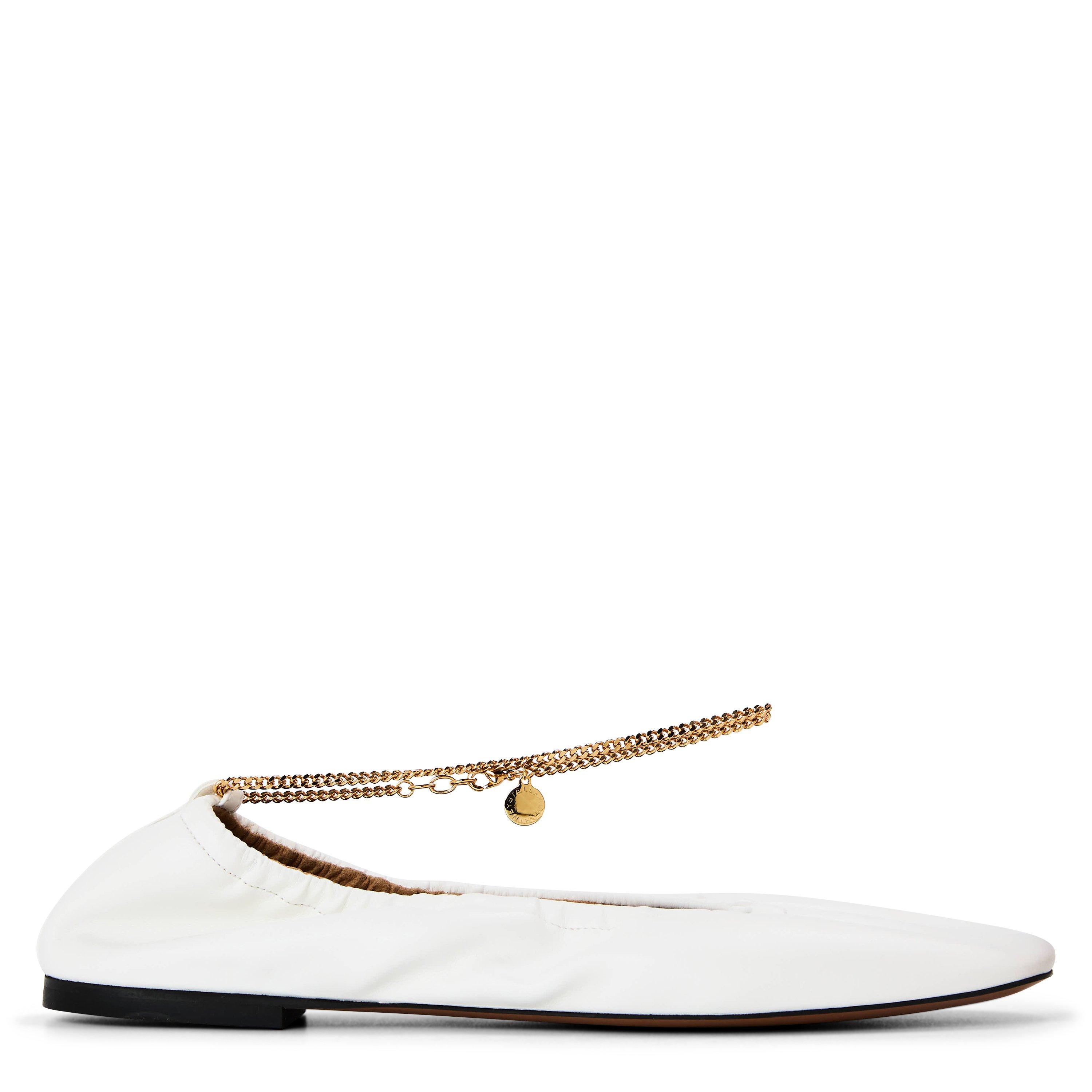 Pure White - Stella McCartney - Women's Ballet Pumps - 1