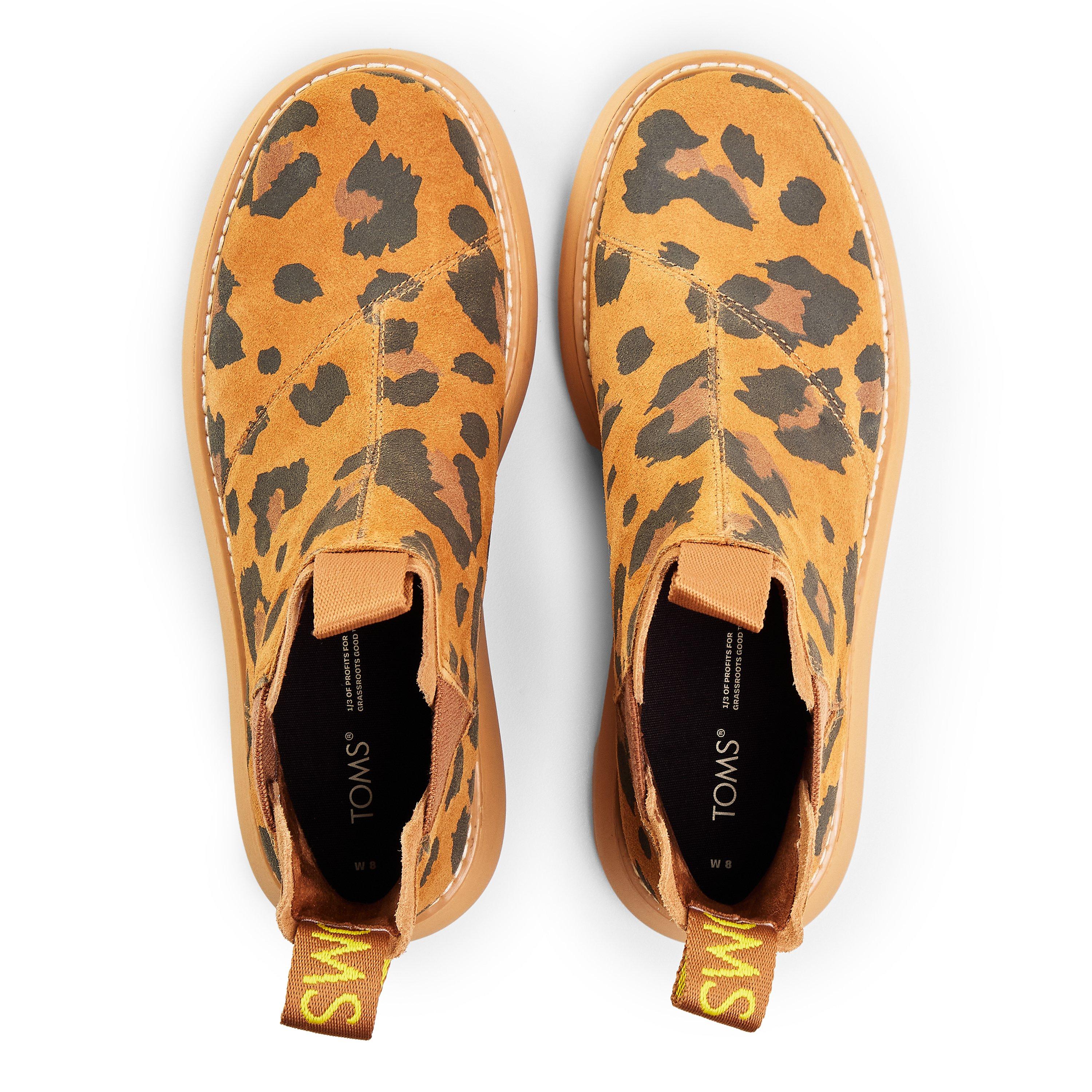 Brown - Toms - Chelsea Boot Ladies - 4