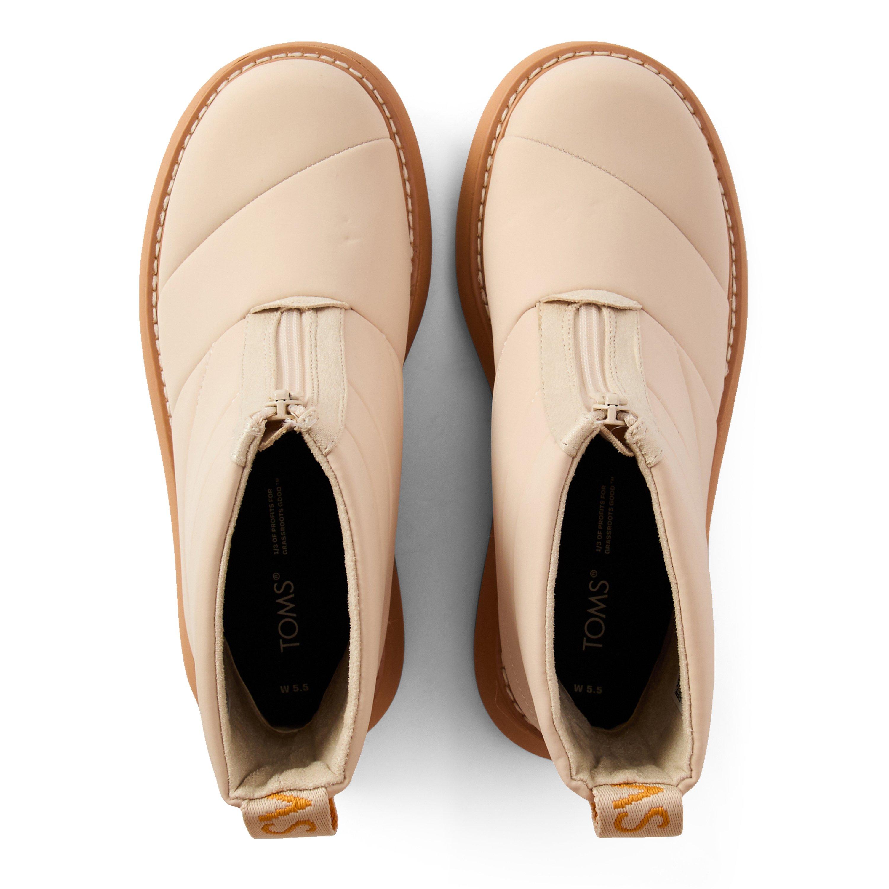 Beige - Toms - Matte Puff Boot Ladies - 4