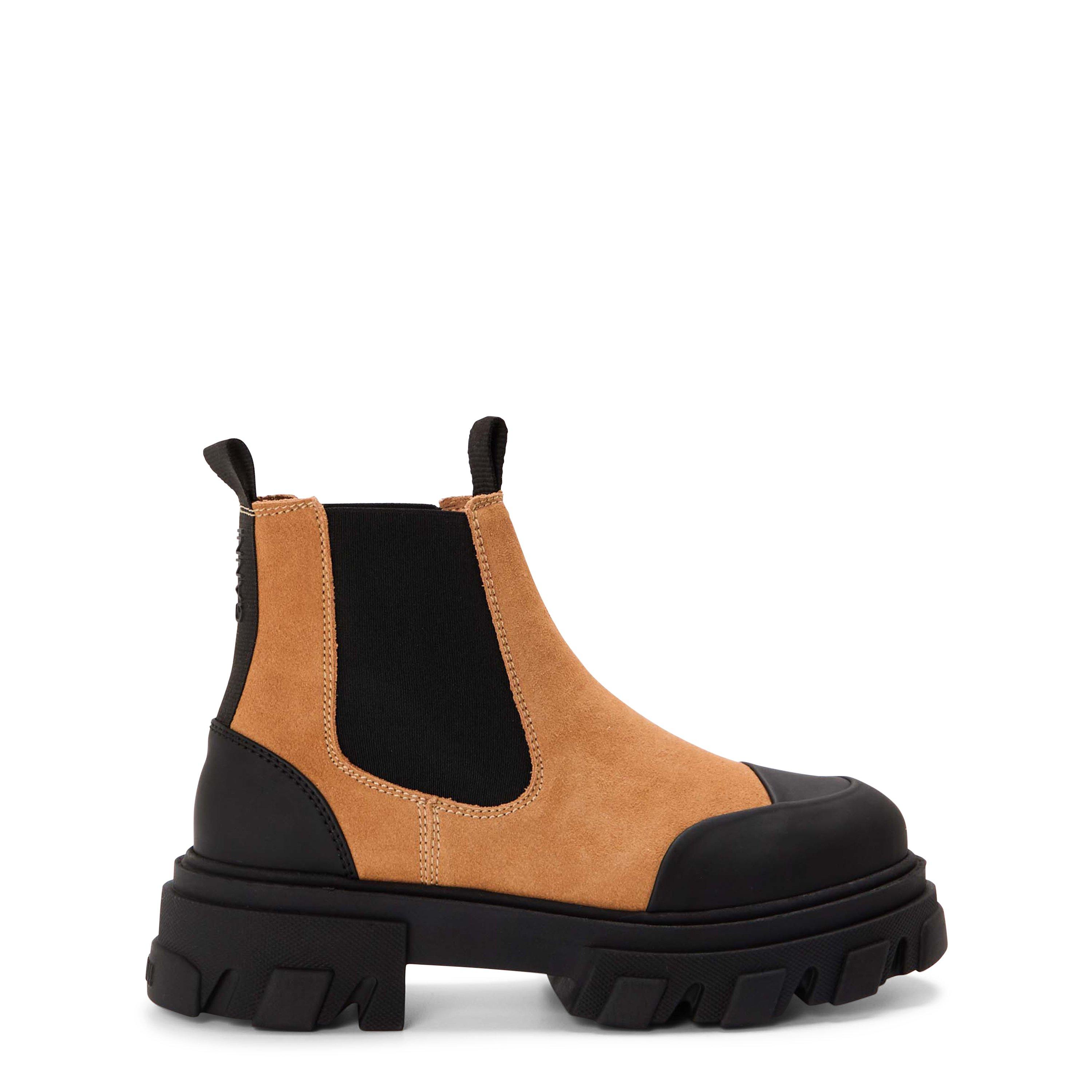 Ganni Women's Clted Low Chelsea Boots - Cognac - Size 3 (36)