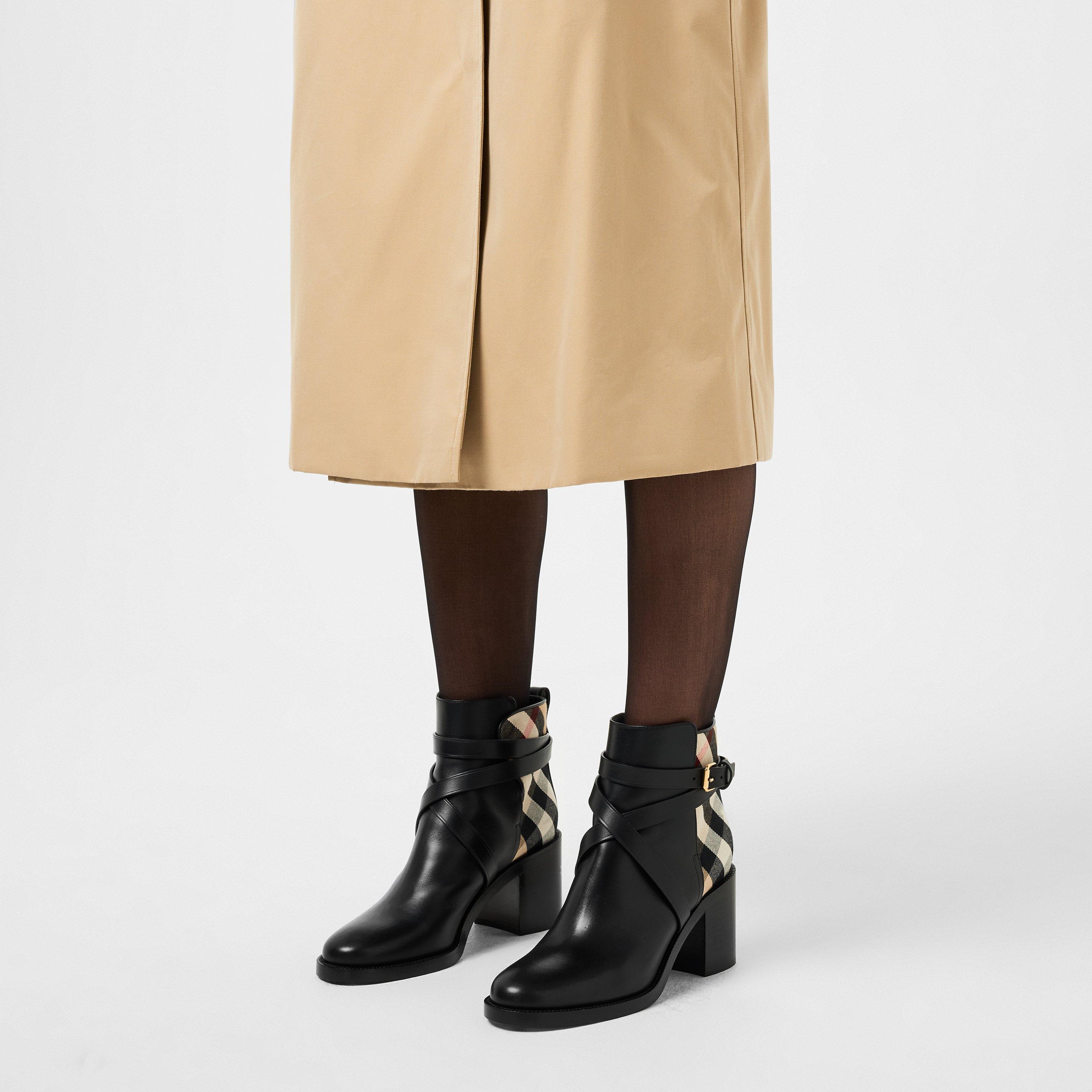 ショートブーツ・ブーティ BURBERRY Pryle 70h Boots Burberry Women's Pryle Block Heel Booties | Bloomingdale's