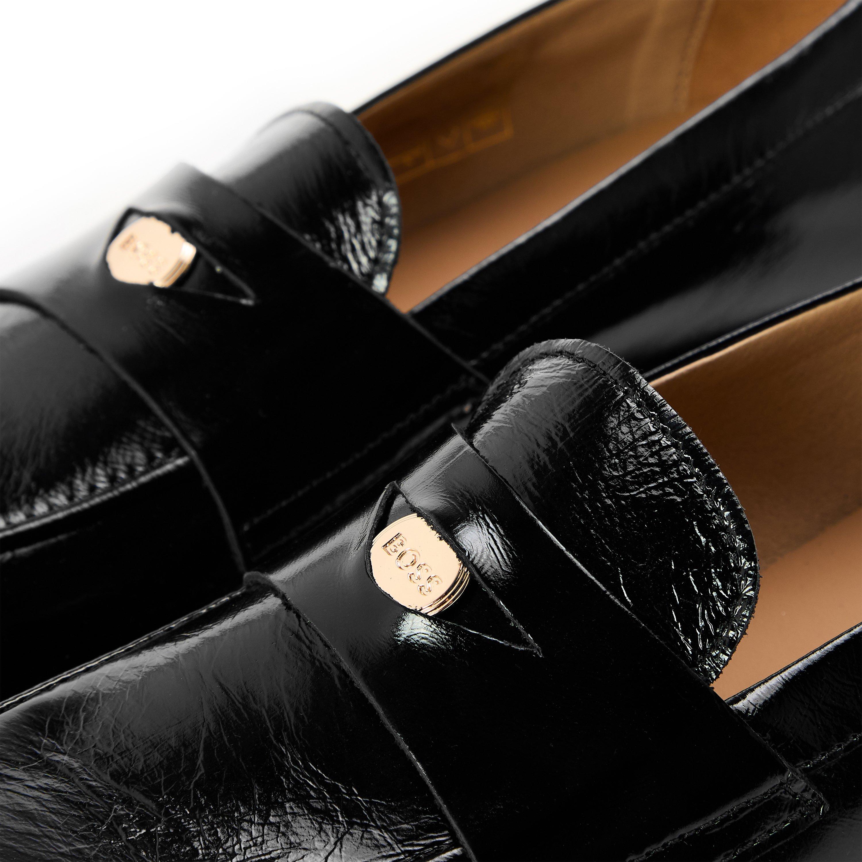 Black - Boss - Helen Mocassin Crnk 10257658 0 Loafers Womens - 3