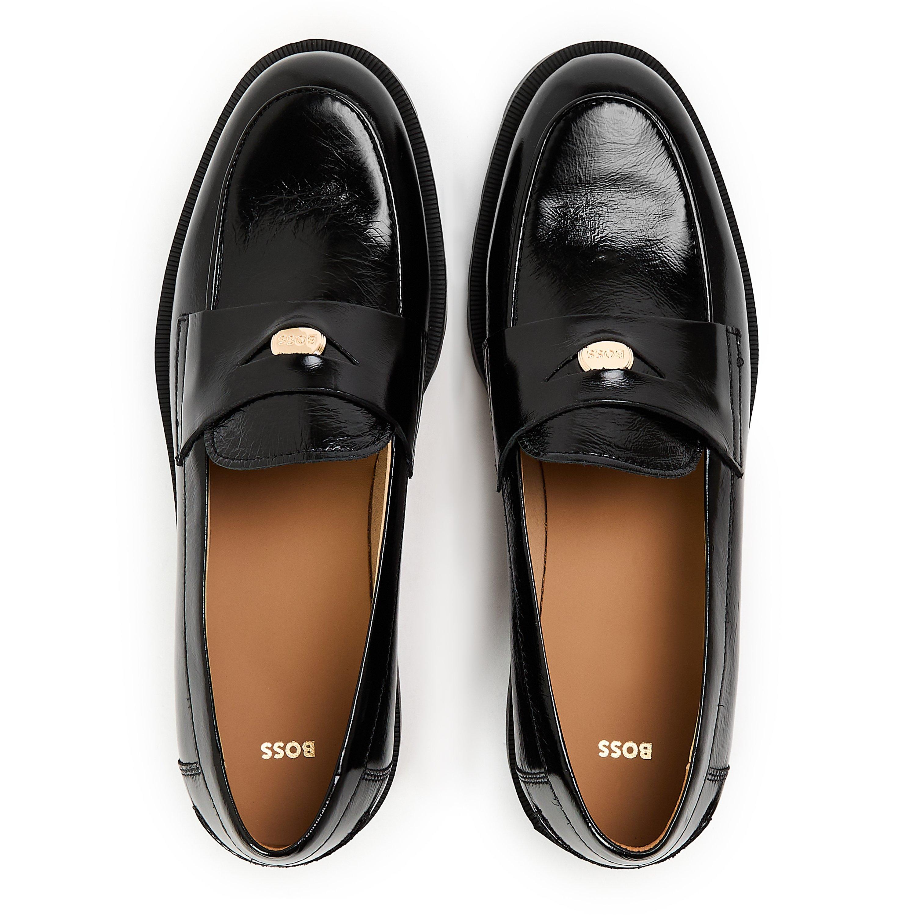 Black - Boss - Helen Mocassin Crnk 10257658 0 Loafers Womens - 4